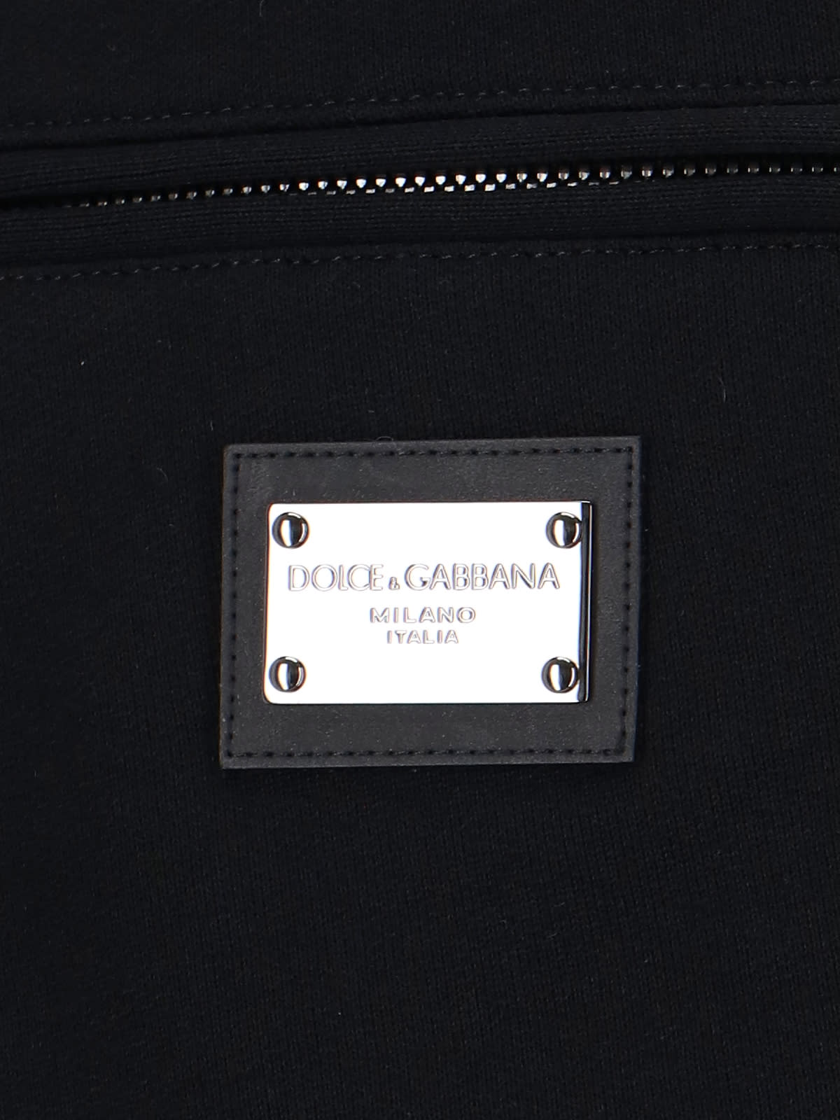 Dolce & Gabbana Sleek Designer Bermuda Cargo Shorts In Black