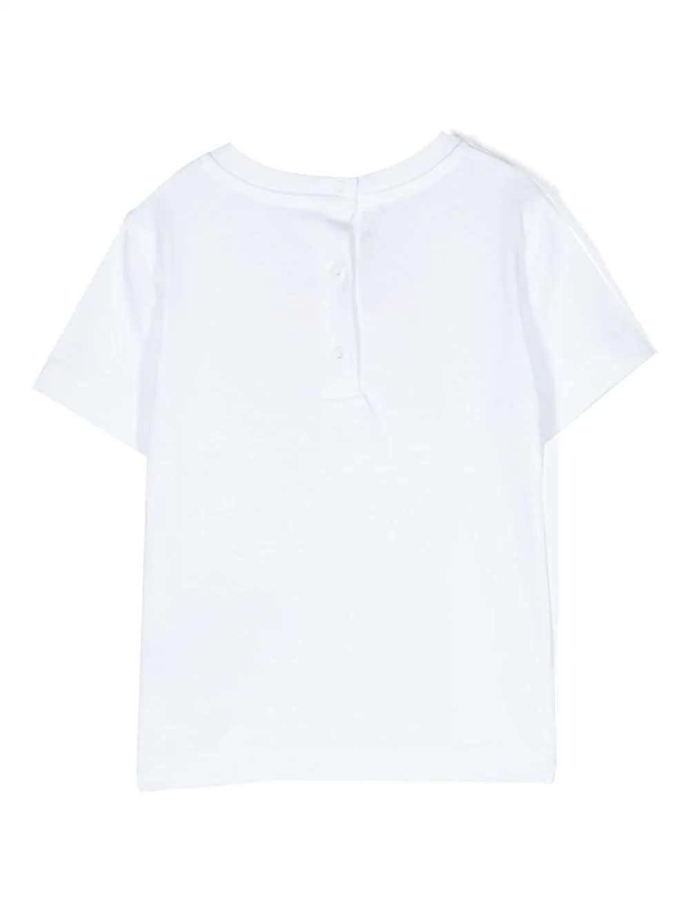 Shop Balmain T-shirt Neonato In White