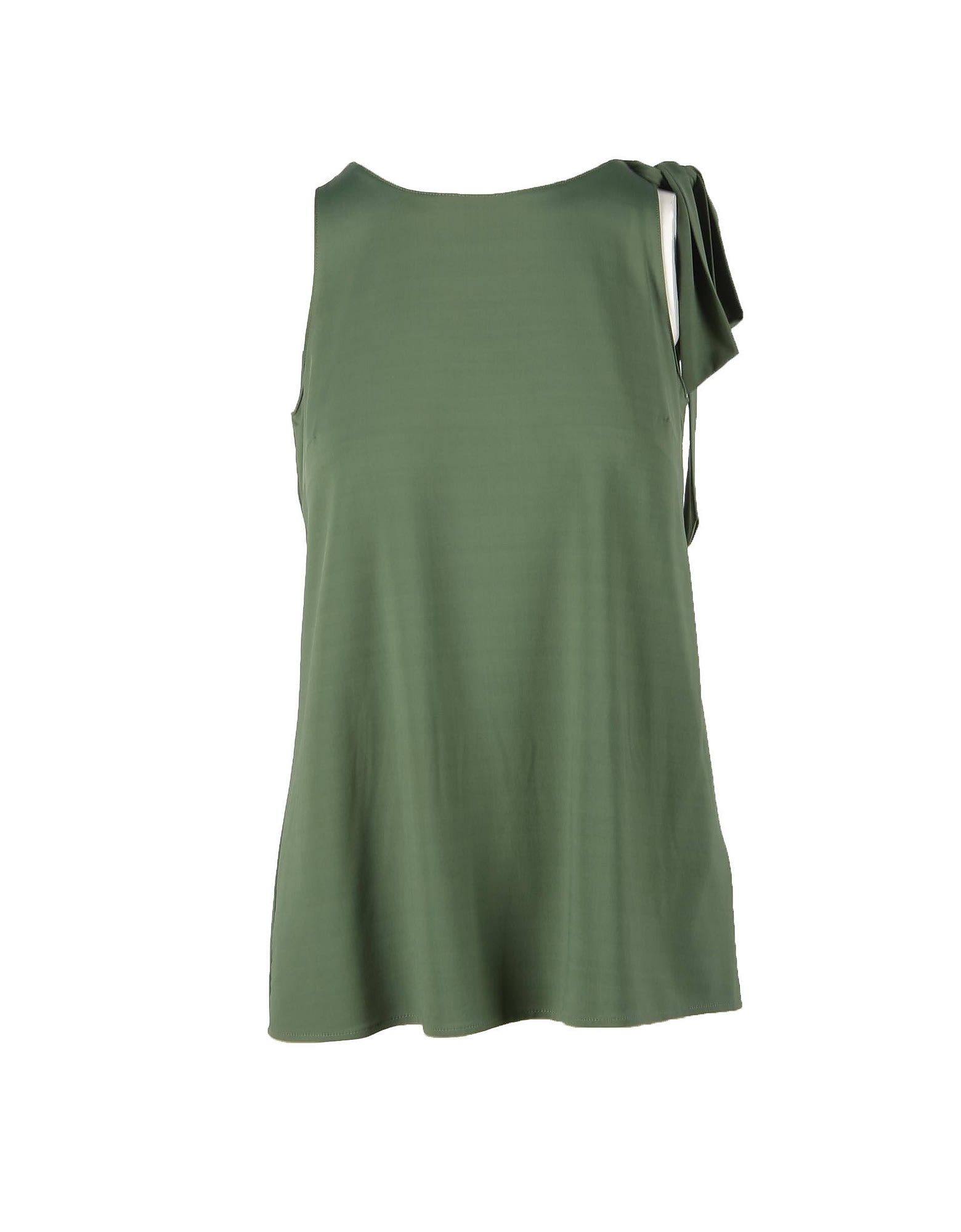 One Womens Green Top