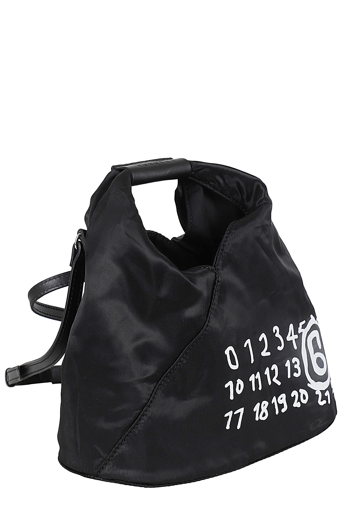 Shop Mm6 Maison Margiela Japanese Crossbody Bag In Black