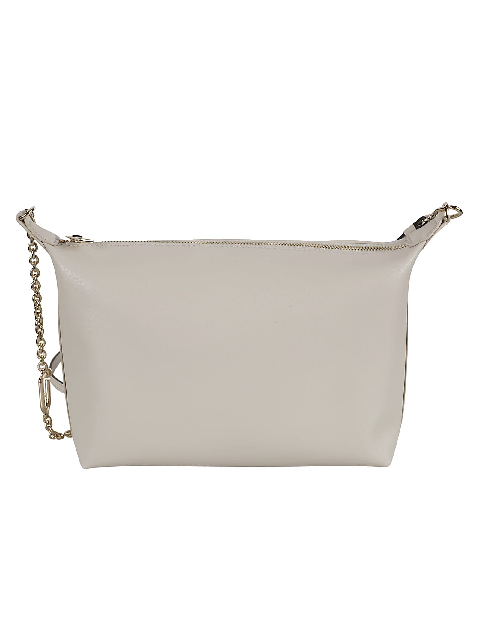 Shop Furla Chain Detail Shoulder Bag In Van00