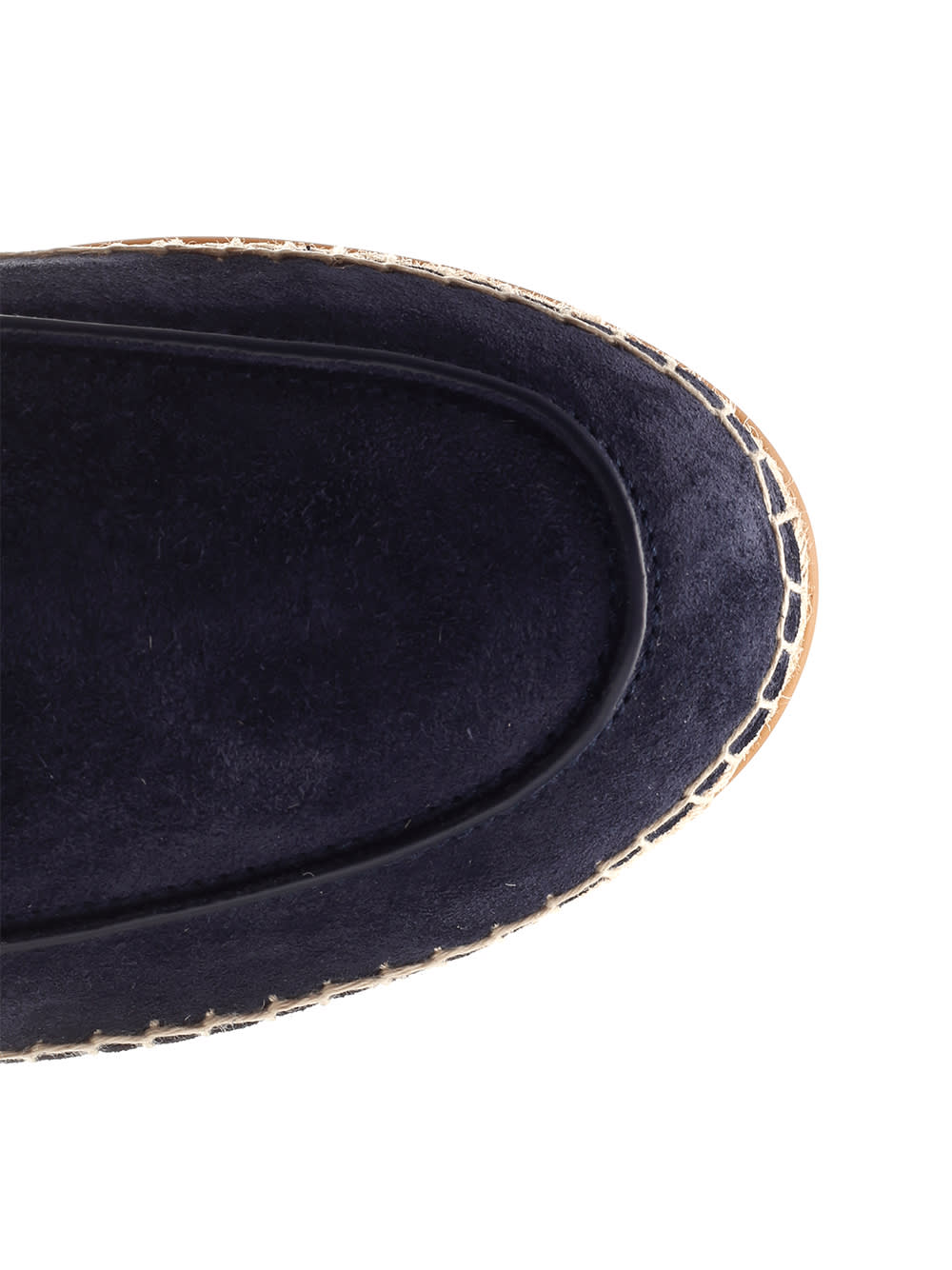 Shop Valentino Espadrilles In Blue Suede In Marine