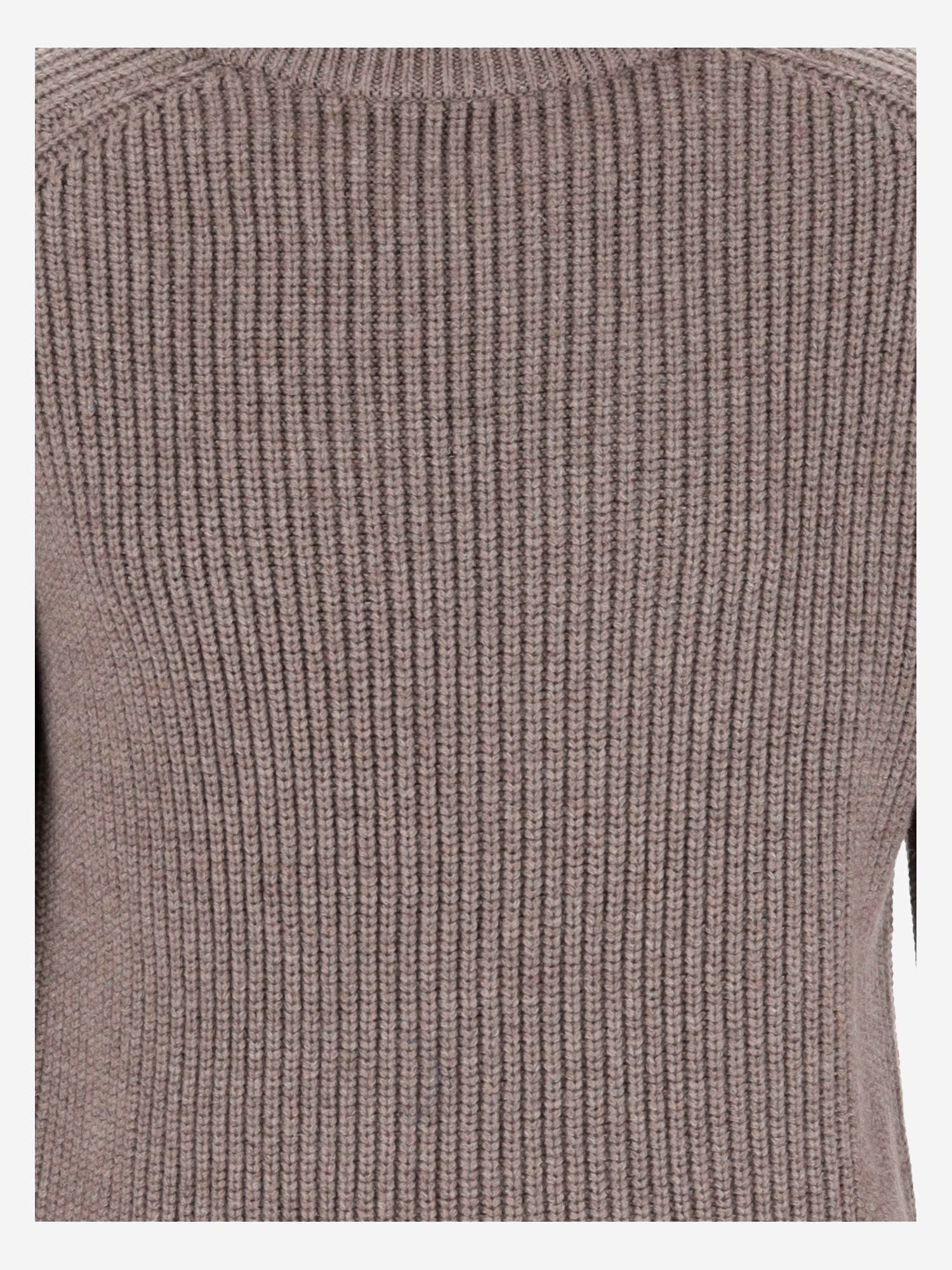 Shop Oliver Lattughi Wool Blend Sweater In Brown