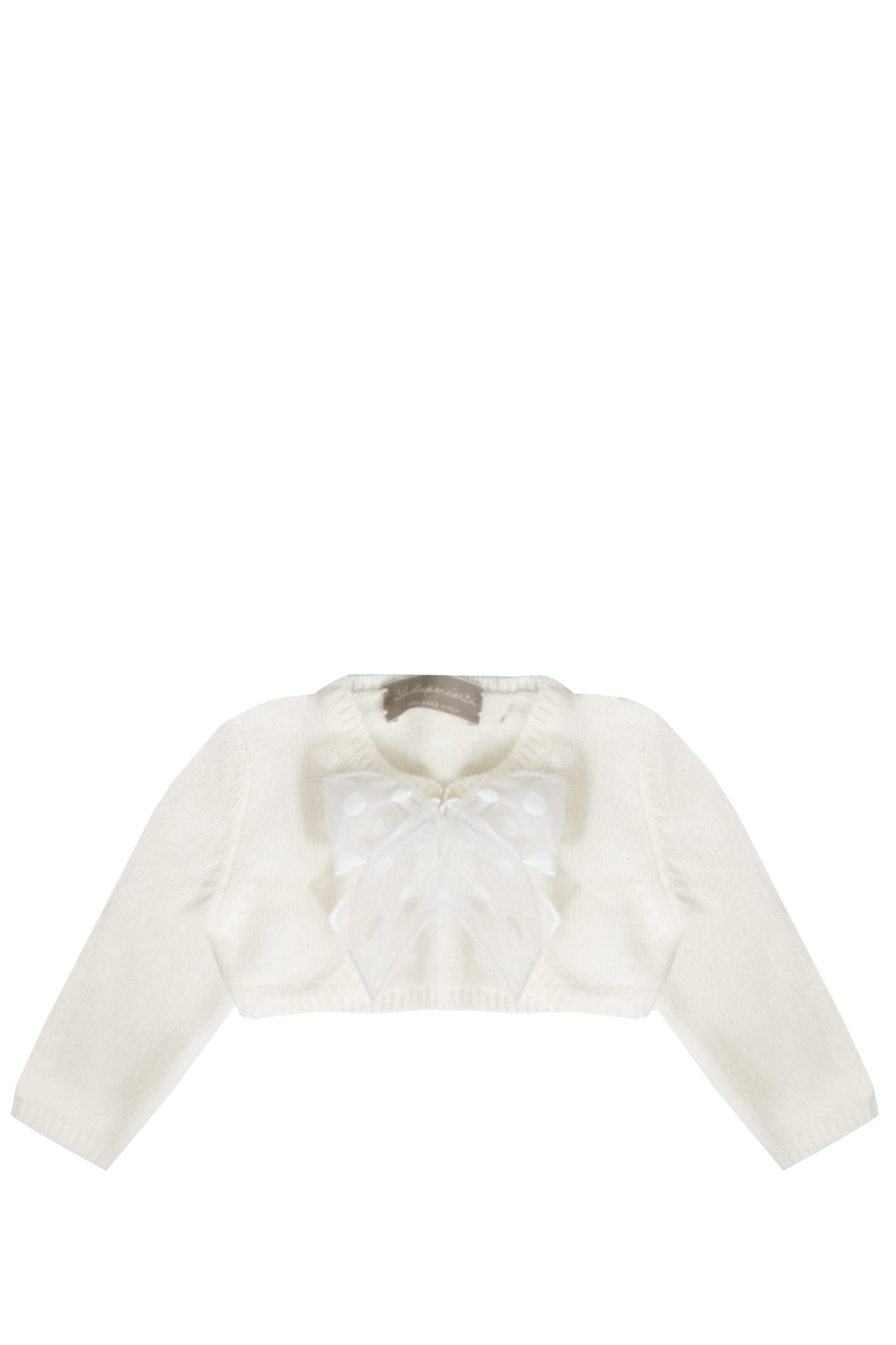 La Stupenderia Babies' Wool Sweater In White