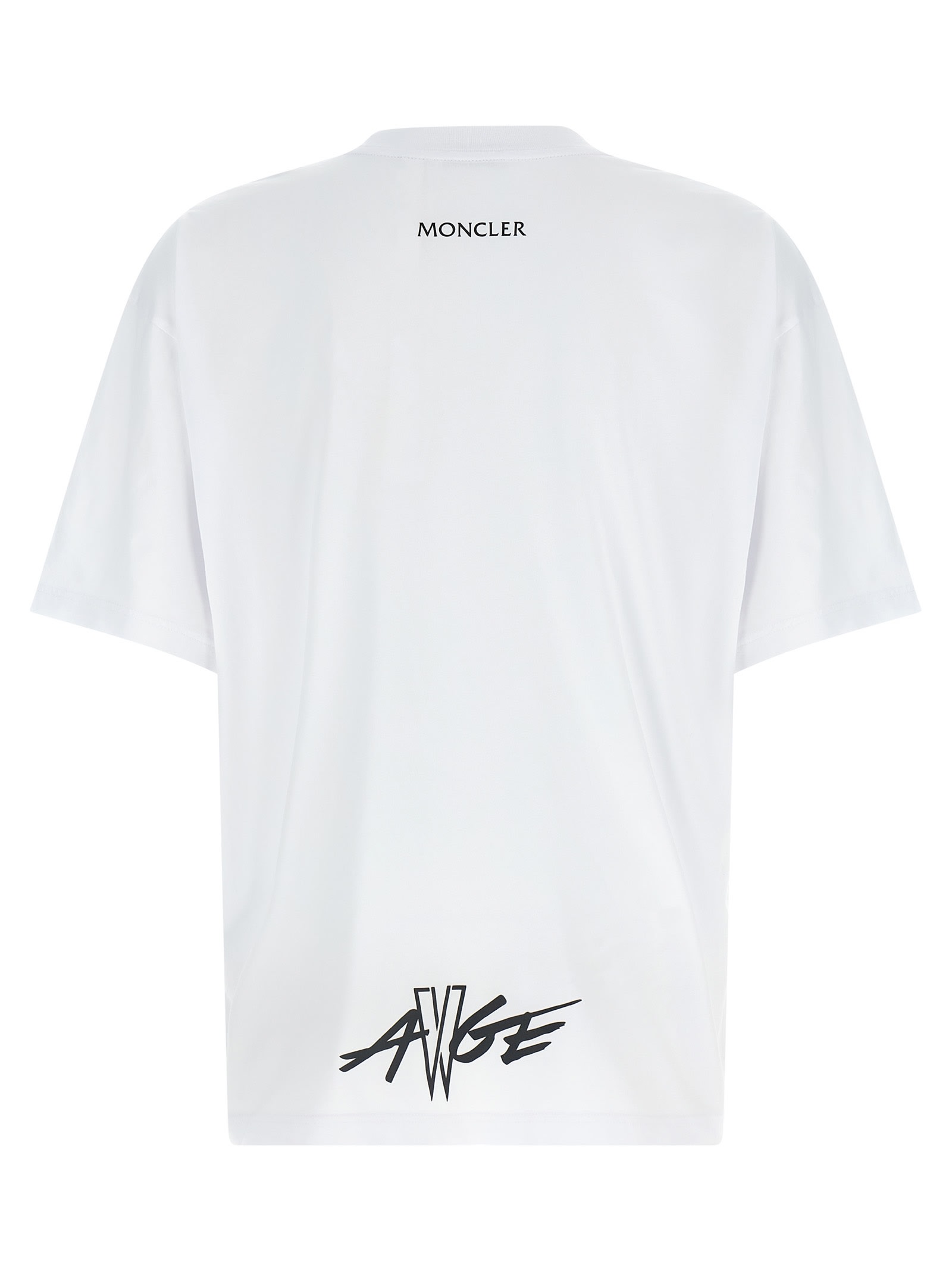Moncler Genius Asap Rocky Collaboration Graphic T-shirt In White
