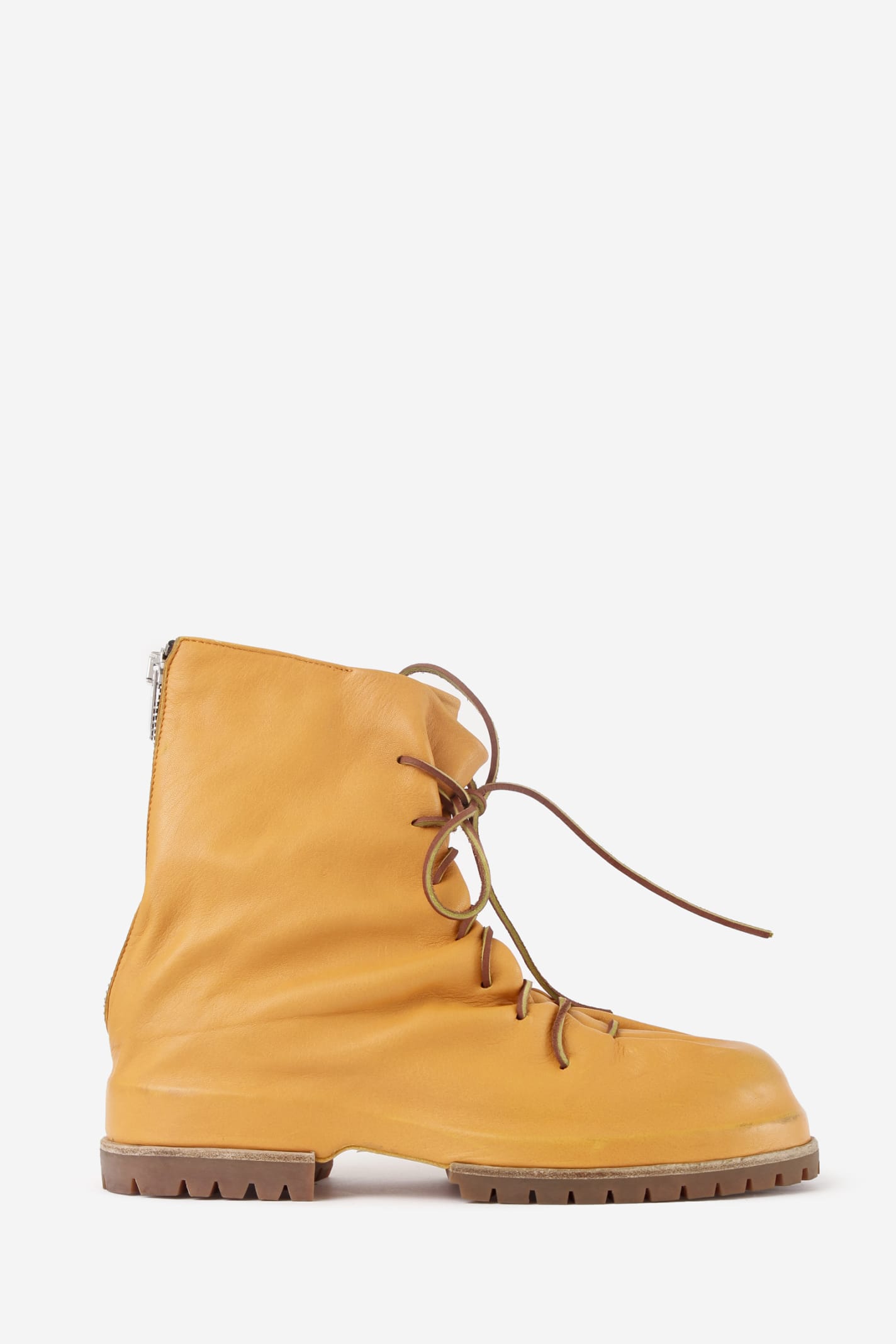 Fourtwofour On Fairfax Boots In Orange