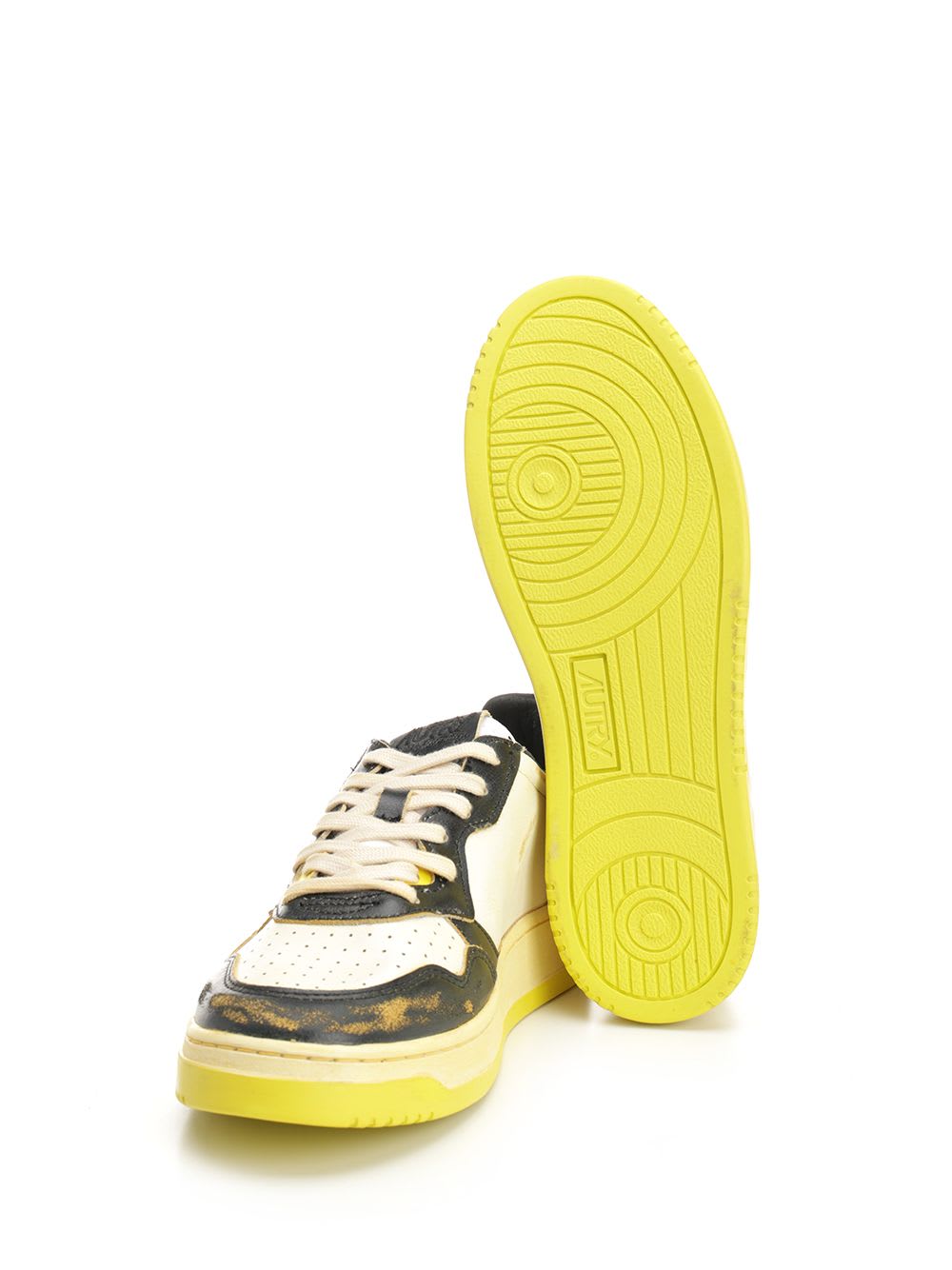 Autry Perforated Toe Slip-on Sneakers In Multicolor
