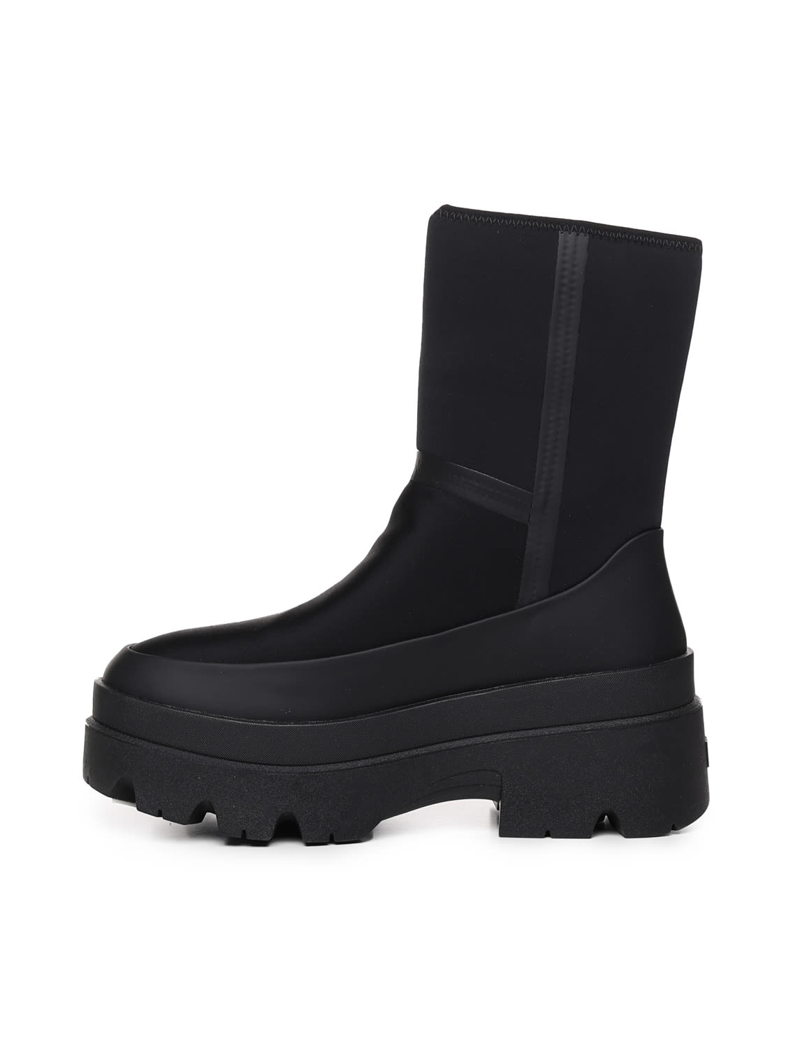 Shop Ugg Brisbane Mid Boots In Neoprene In Black
