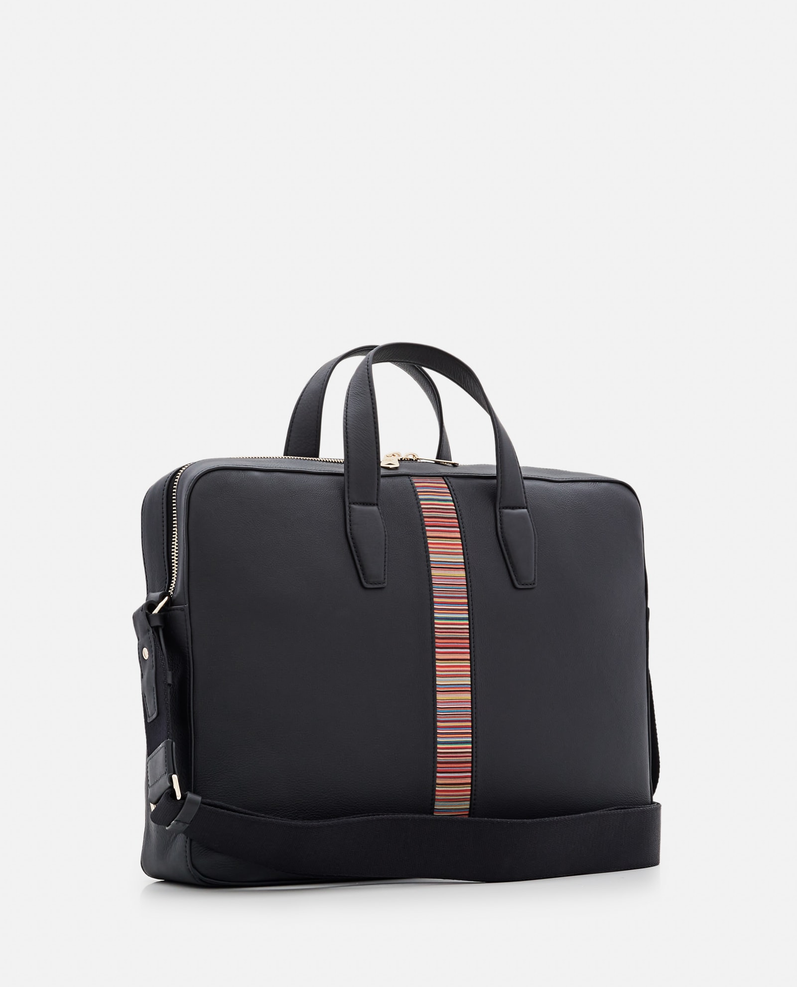 Shop Paul Smith Bag Folio Multi In Black