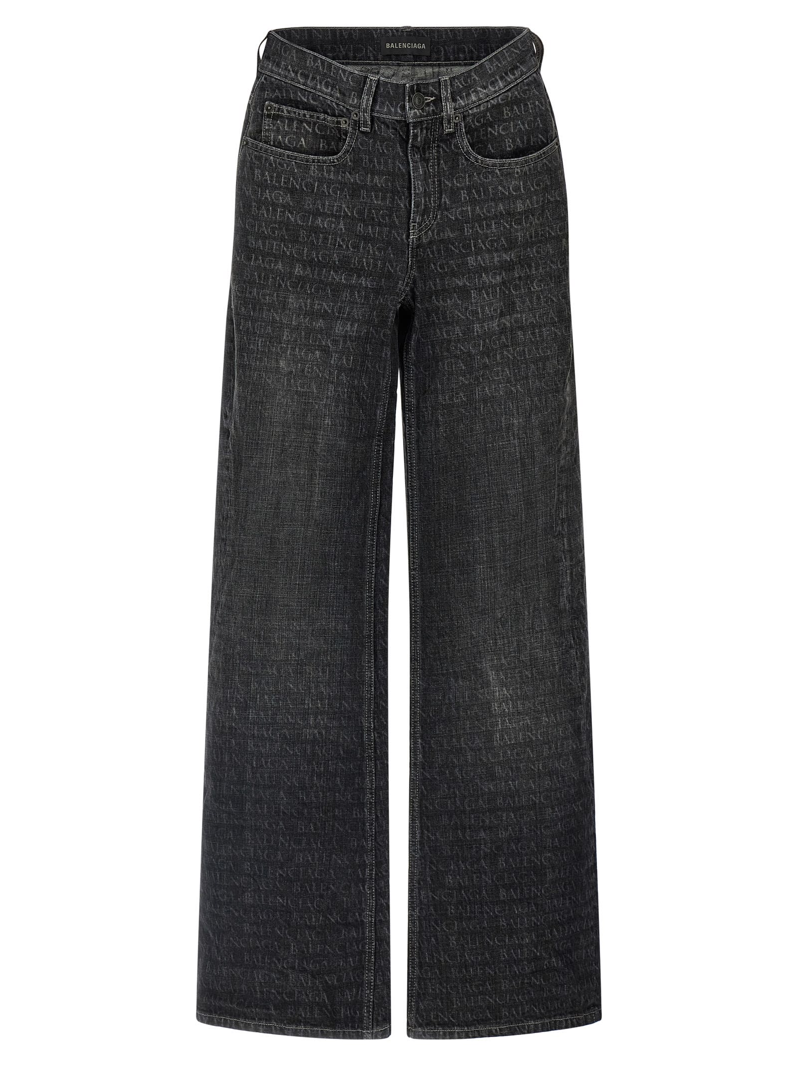 Balenciaga Wide Leg Jeans