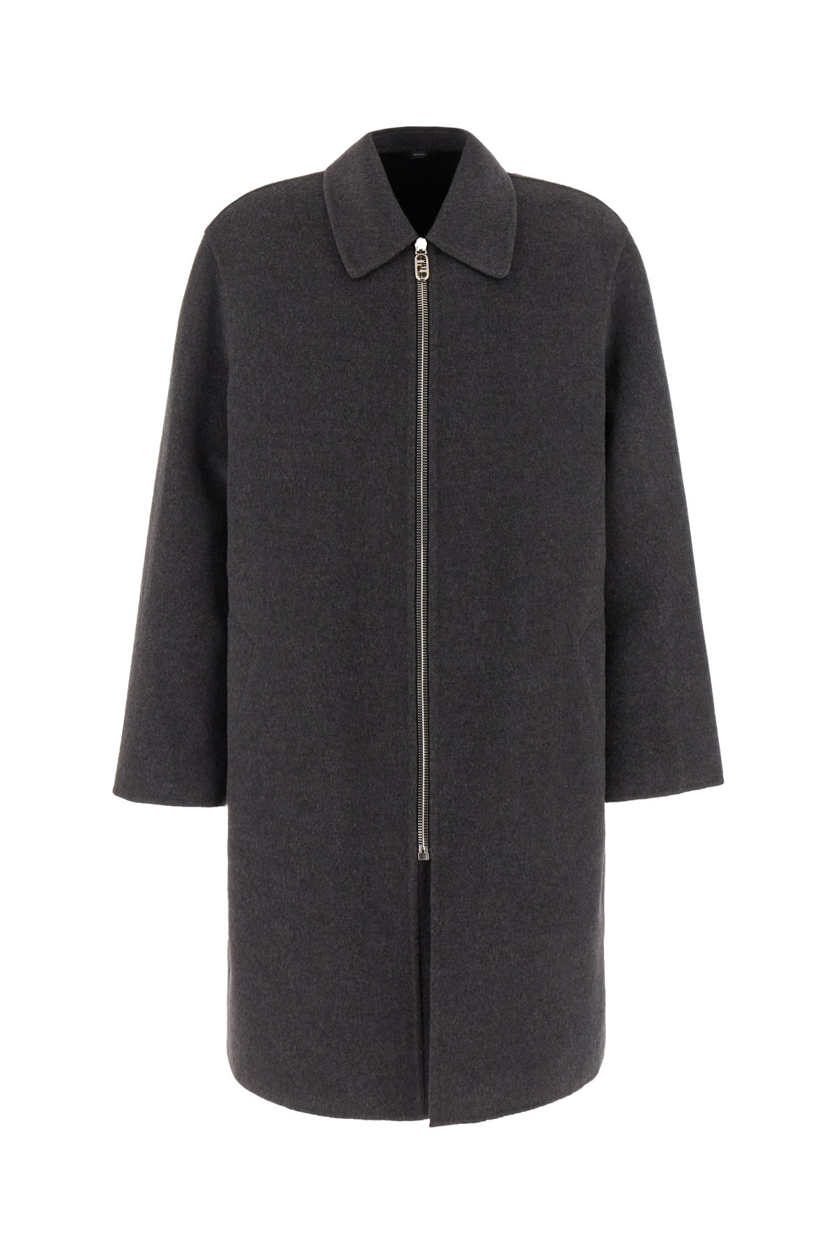 Dark Grey Cashmere Coat