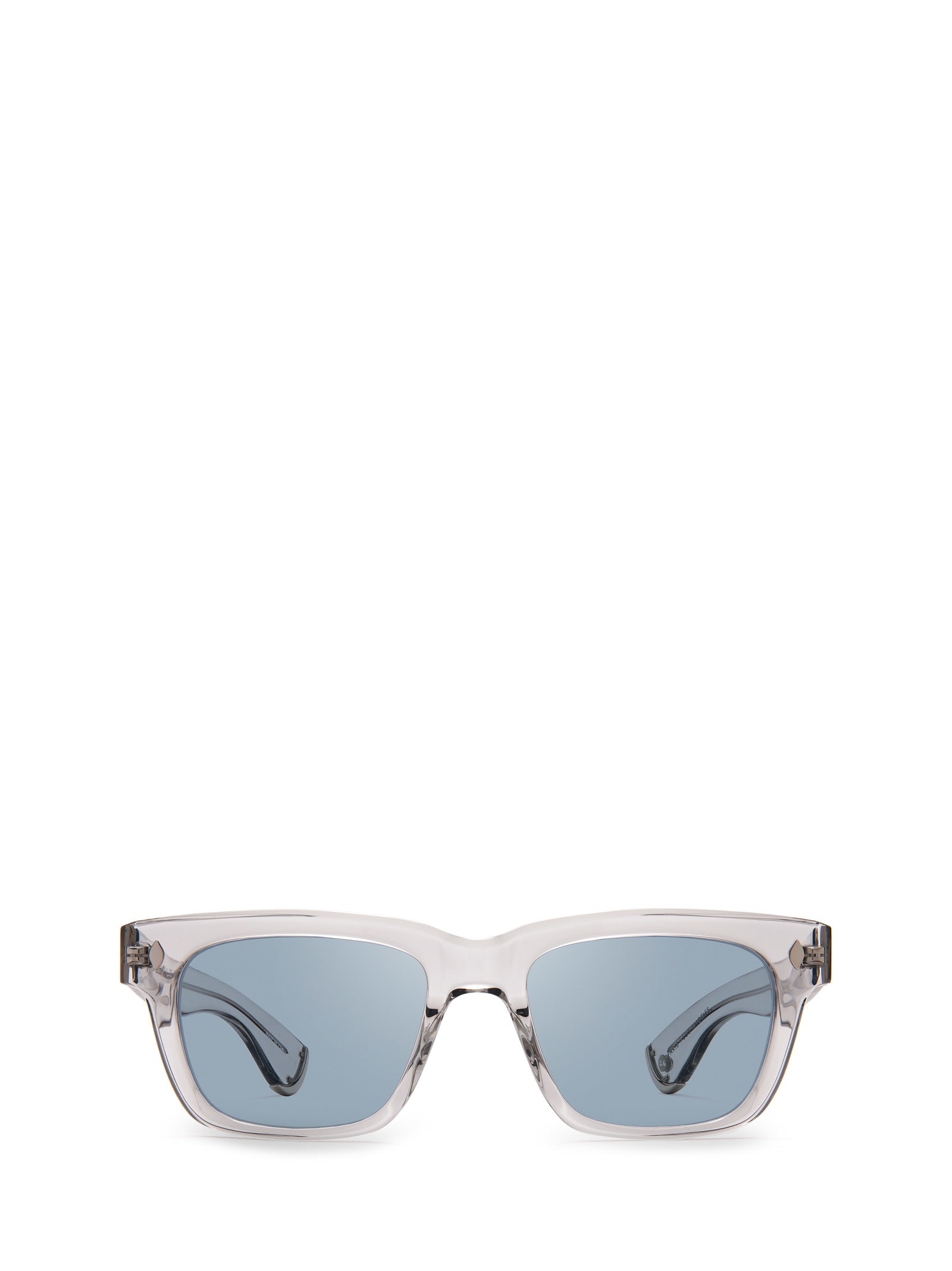 Shop Garrett Leight Glco X Officine Générale Sun Llg/pure Blue Sunglasses