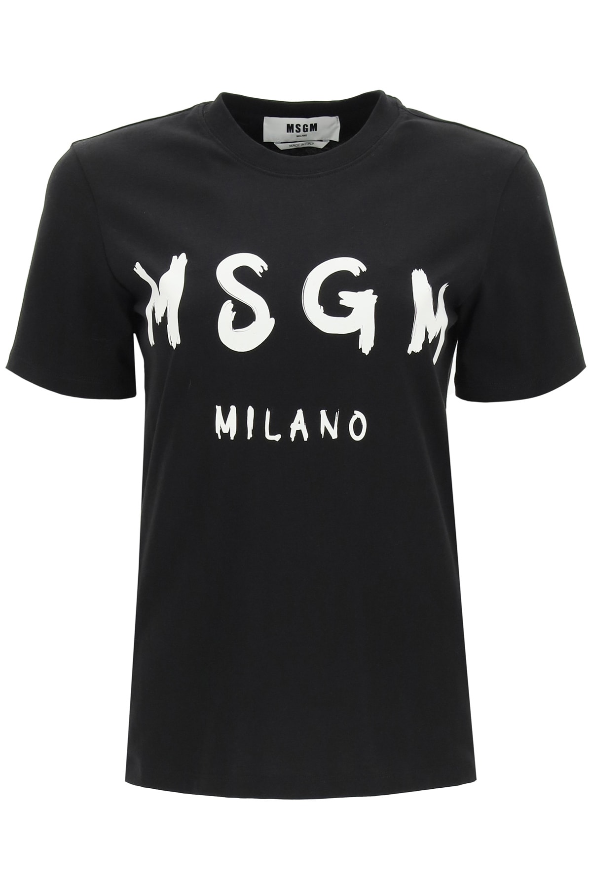 MSGM T-shirt With Graffiti Logo