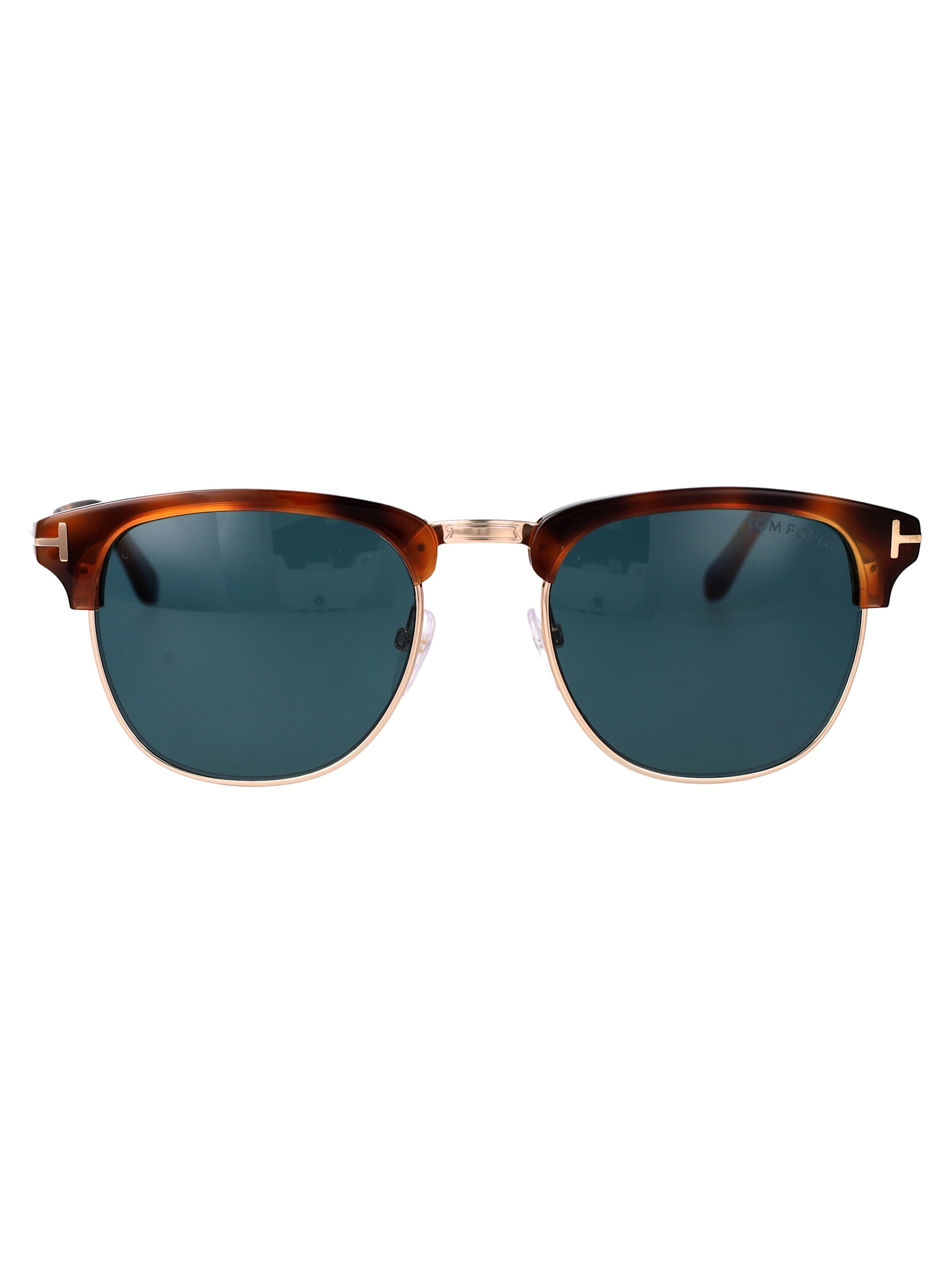 Shop Tom Ford Ft0248/s Sunglasses In Blue Havana