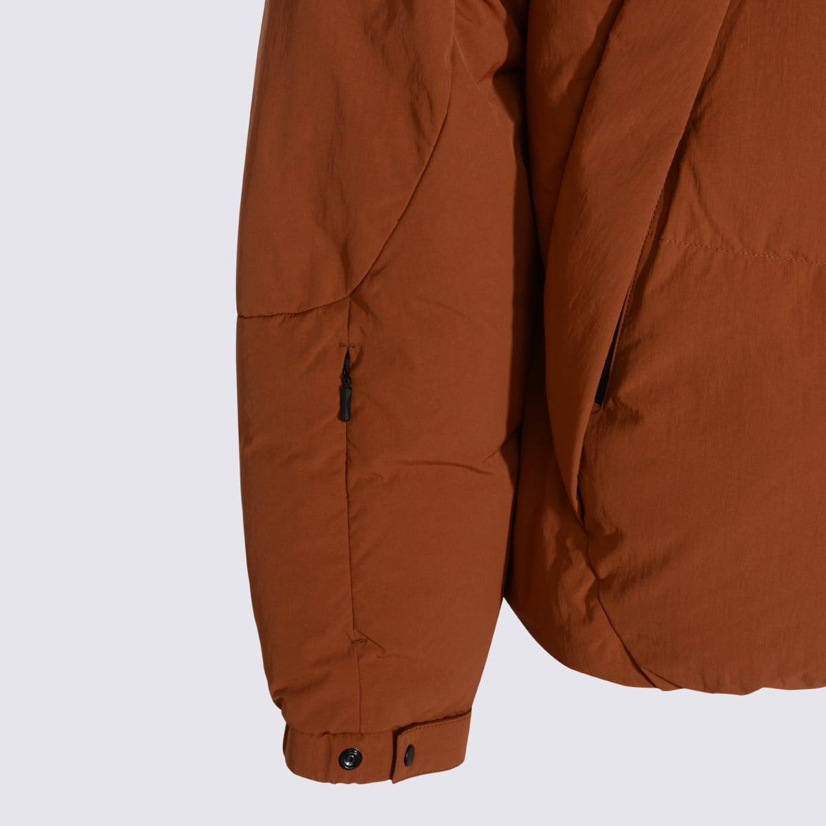 Jg1 Brick Down Jacket In Burgundy