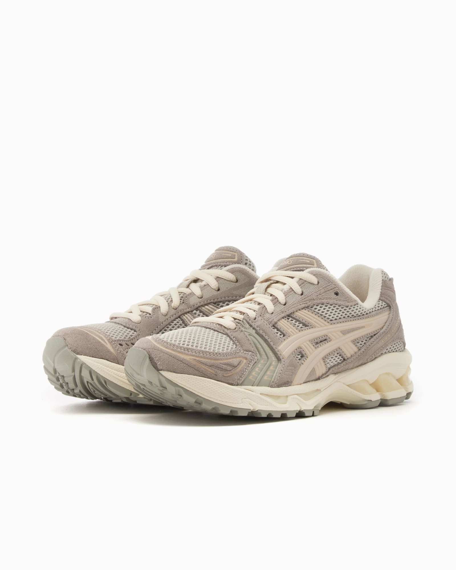 Shop Asics Gel-kayano 14 In White Sage Smoke Grey