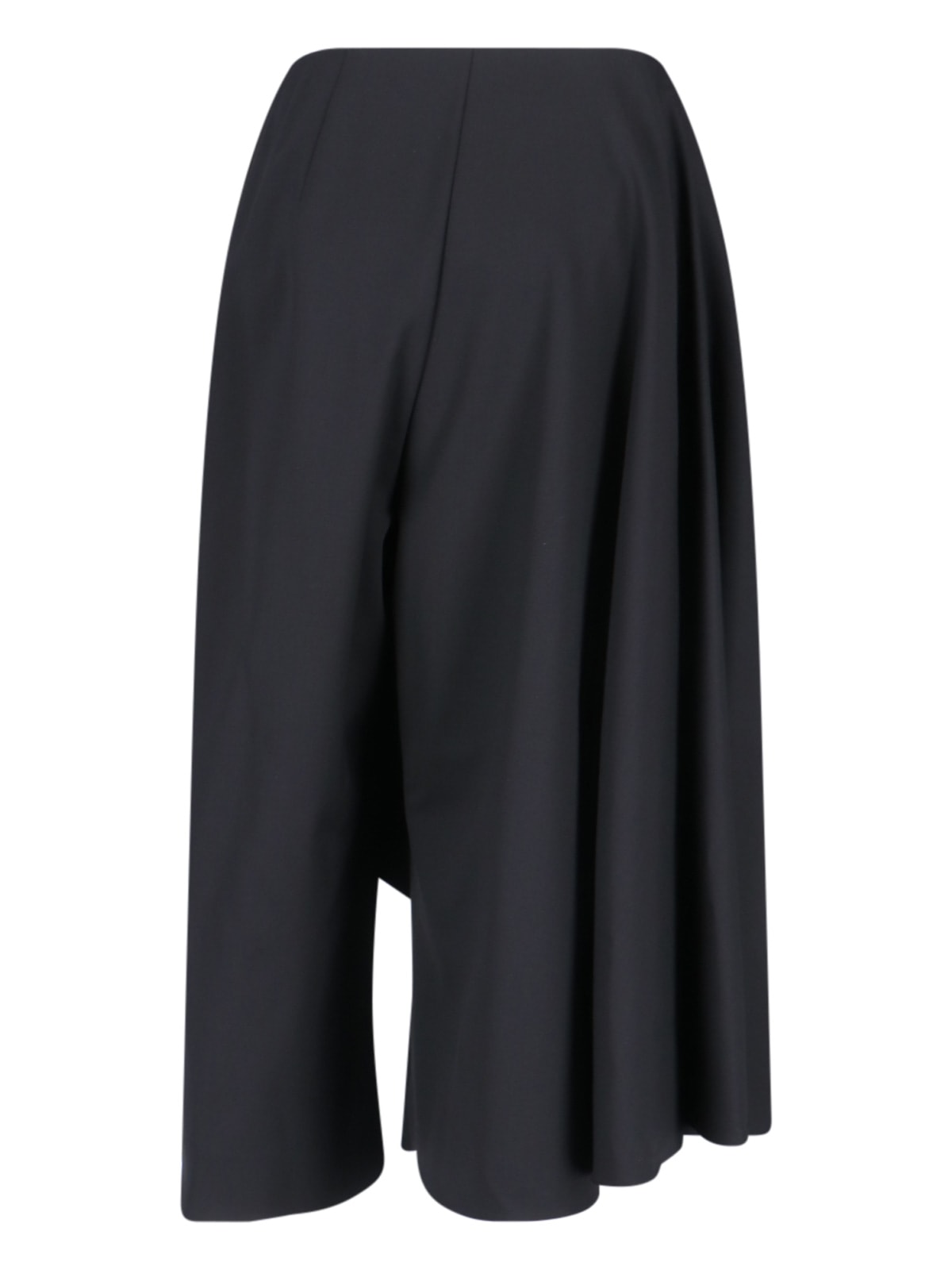 Shop Alaïa Asymmetrical Skirt In Black