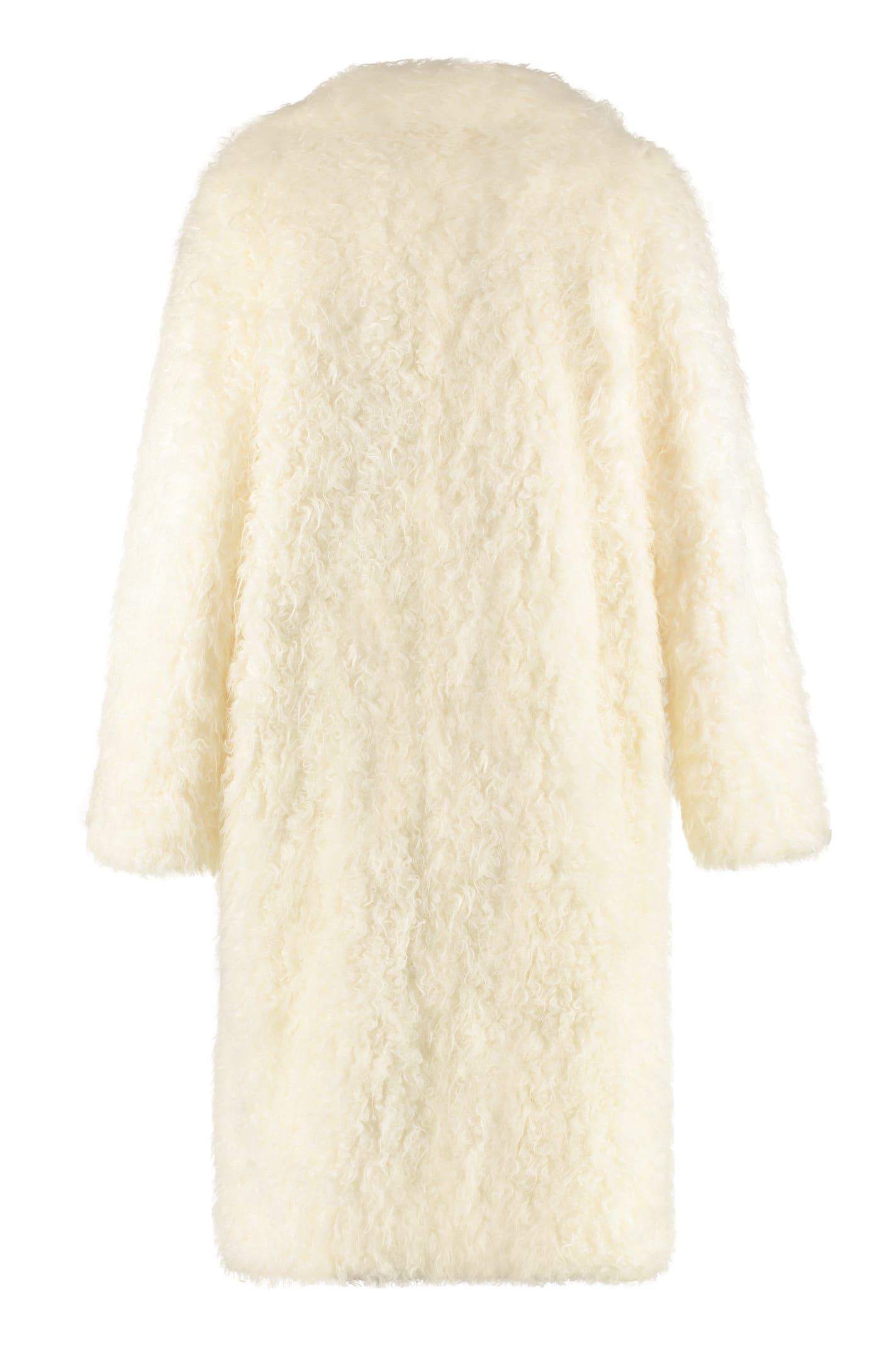 michael michael kors faux fur coat