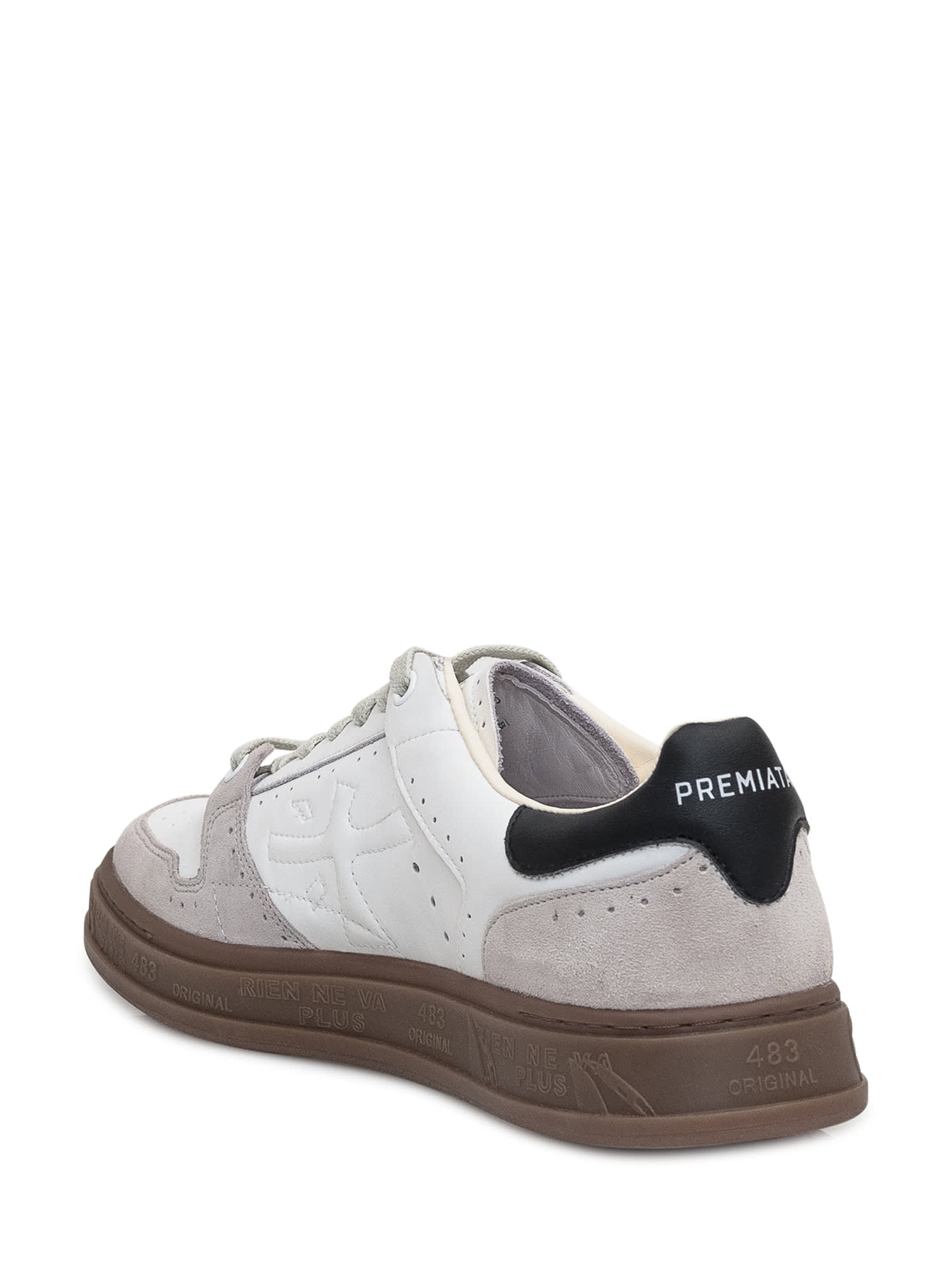 Shop Premiata Quinn Sneaker In Bianco