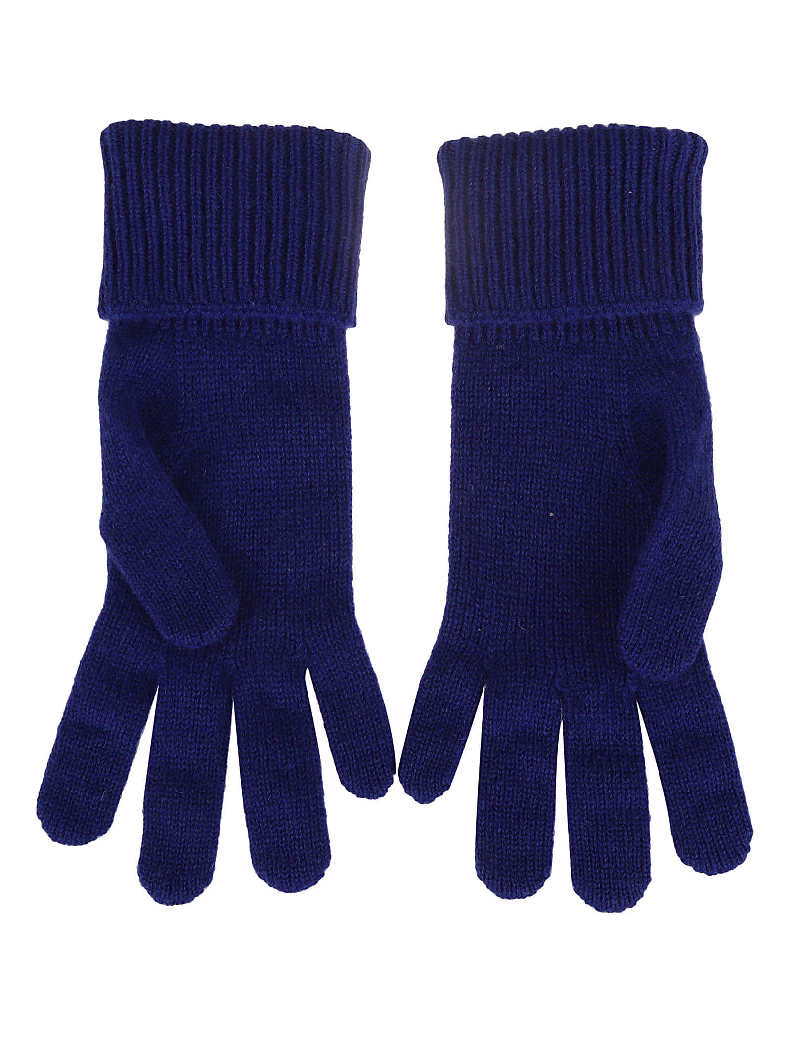 Shop Burberry Uxm Gloves In Knight