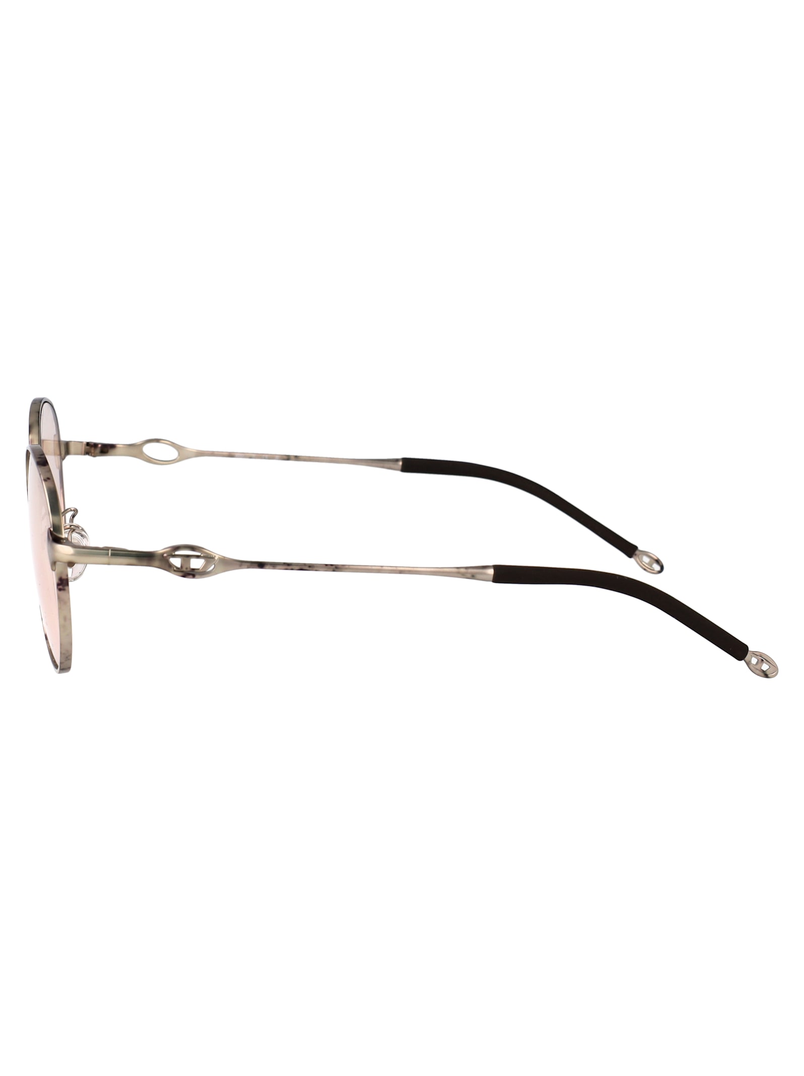 Diesel 0dl1012d Sunglasses In Gold