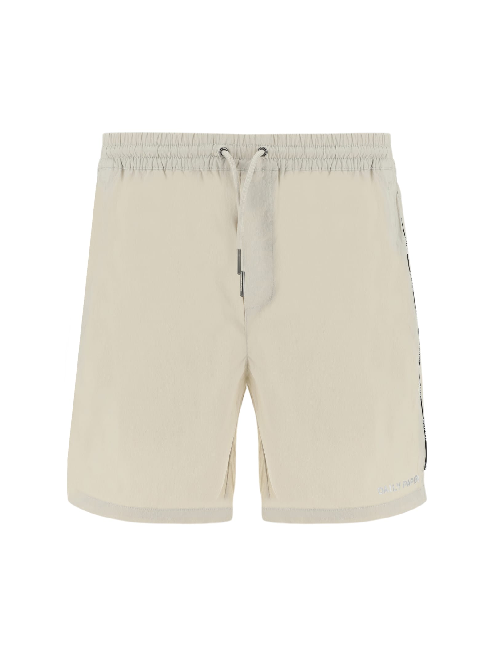 Shop Daily Paper Mehani Shorts In Moonstruck Grey