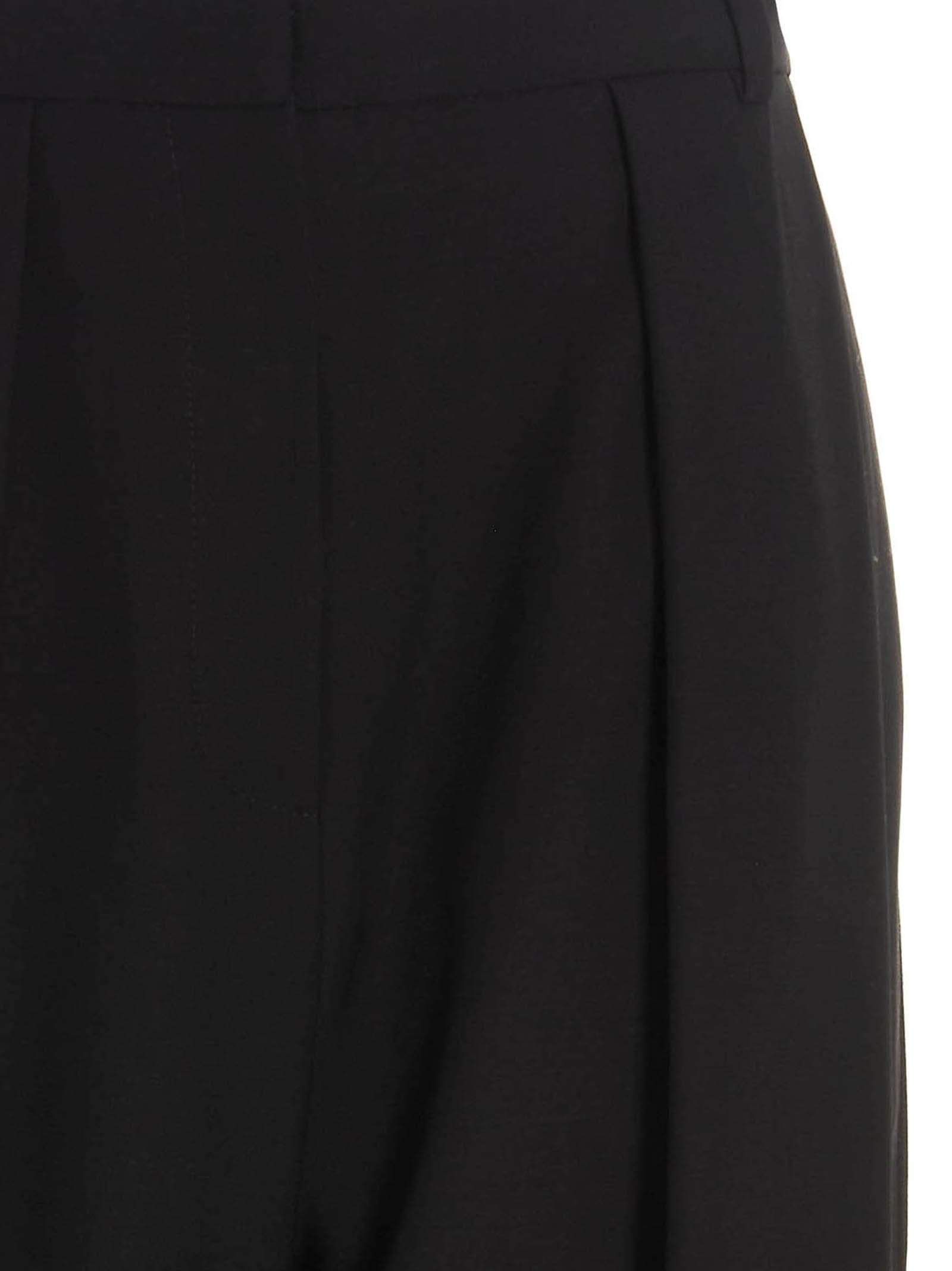 Shop Magda Butrym 01 Trousers In Black
