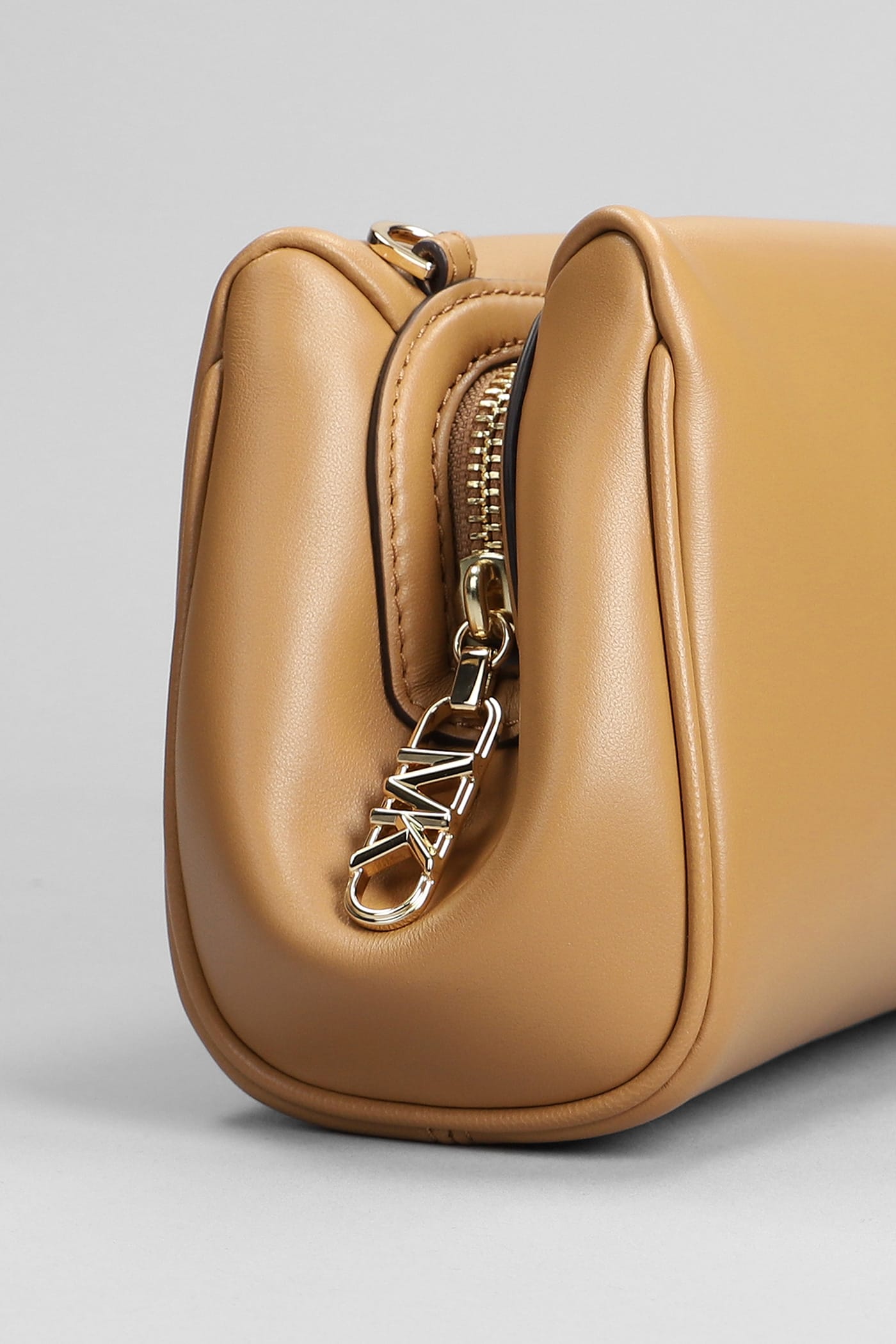 Shop Michael Kors Belle Shoulder Bag In Leather Color Leather