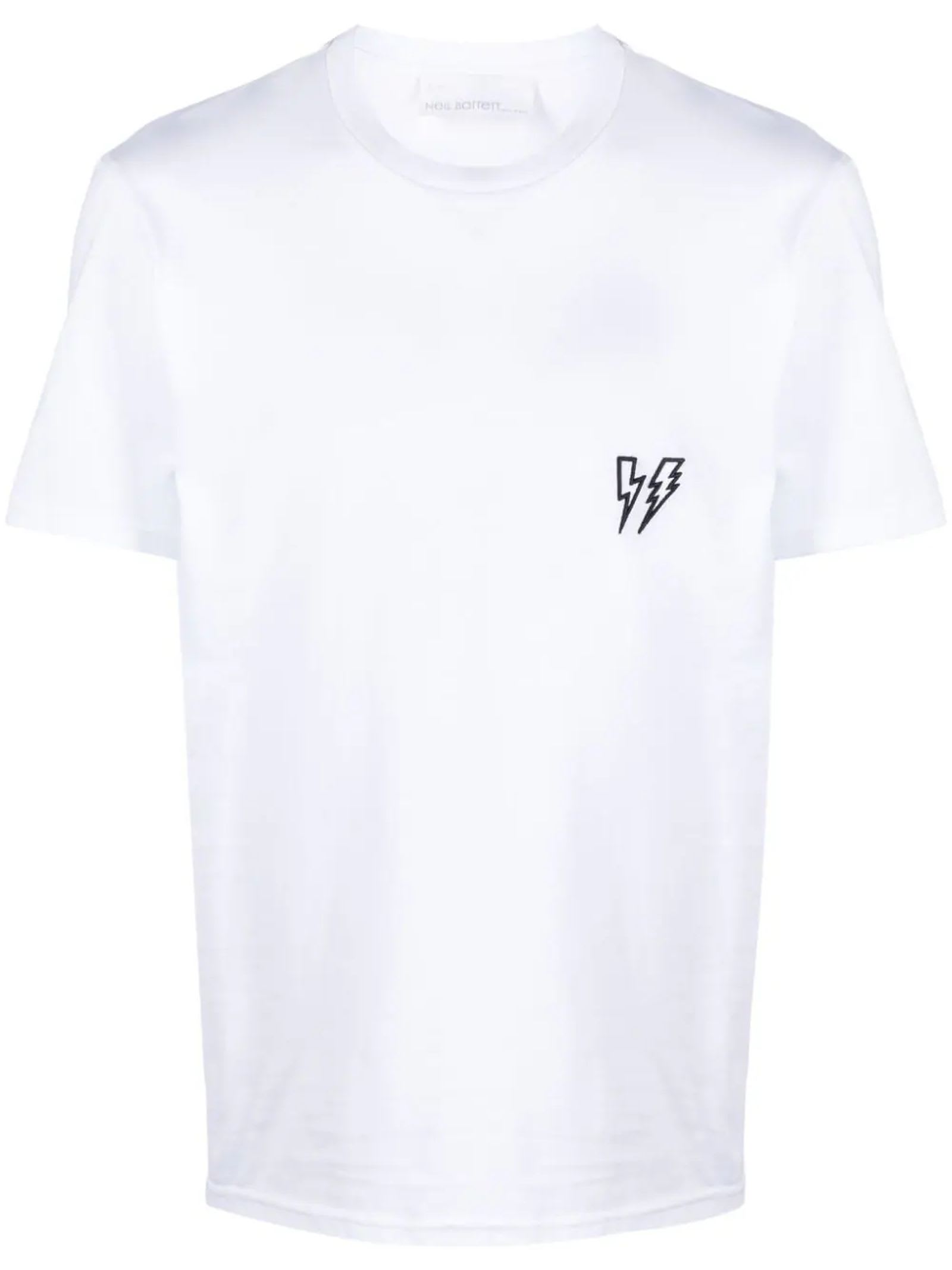 Shop Neil Barrett T-shirts And Polos White