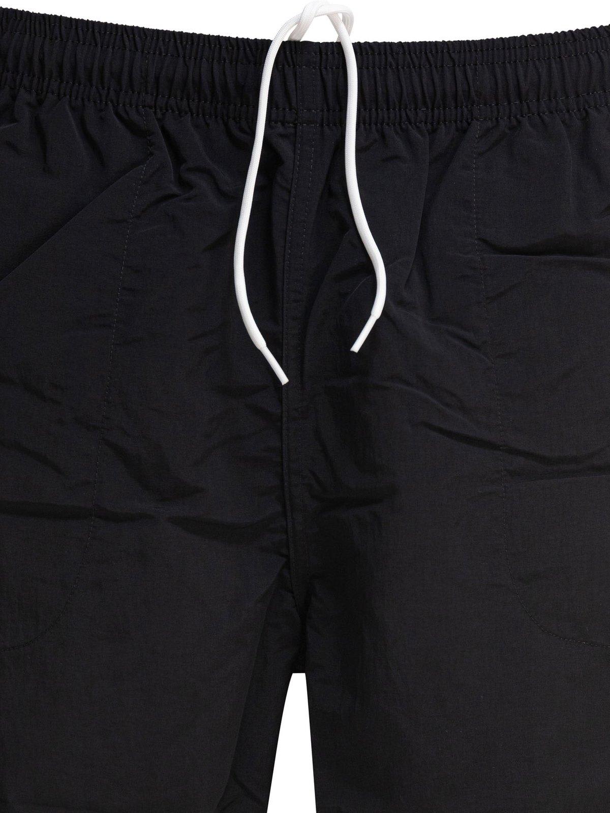 Stussy Stook Drawstring Water Shorts In Black