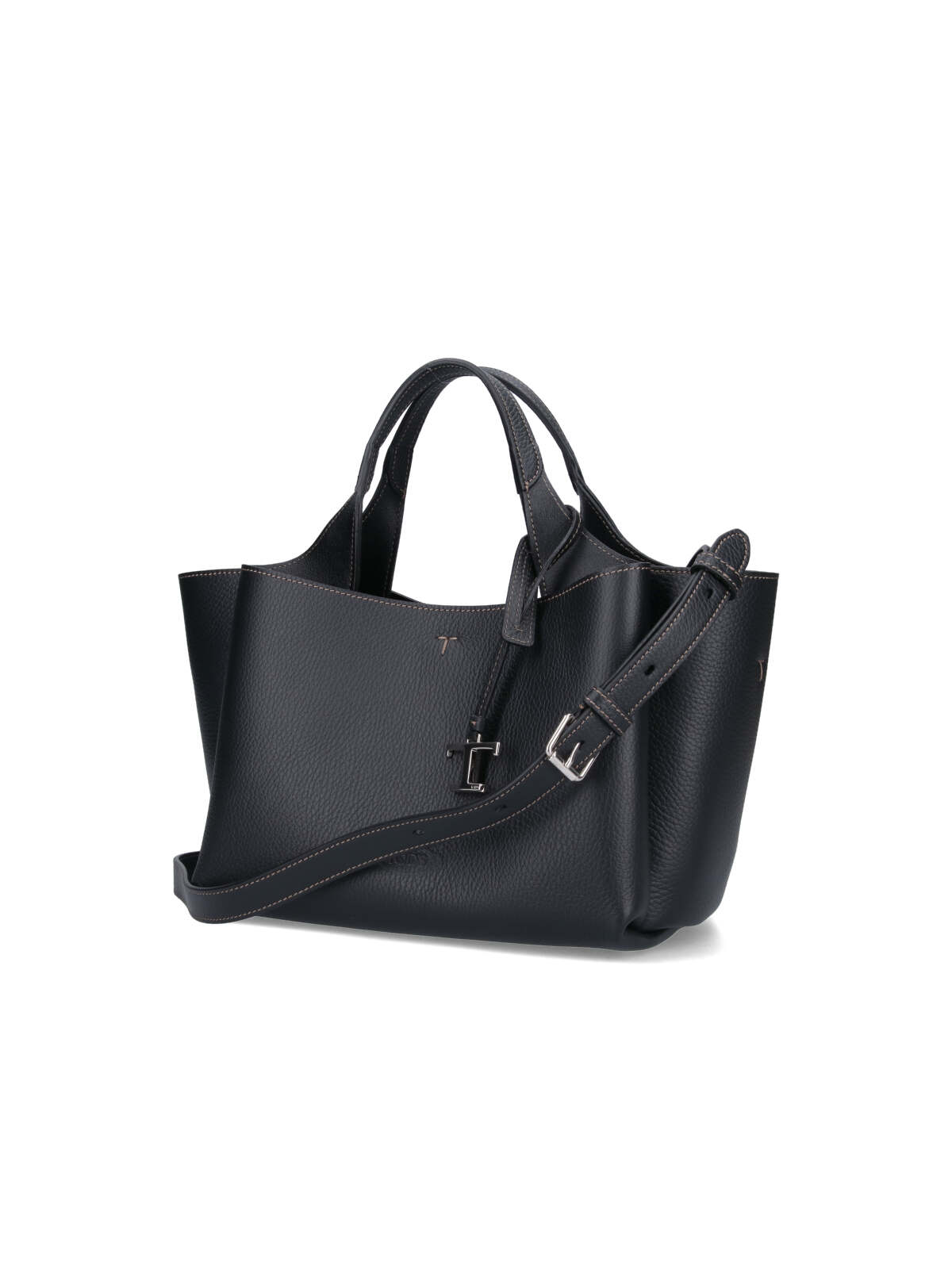 Tod's Leather Mini Bag In Black