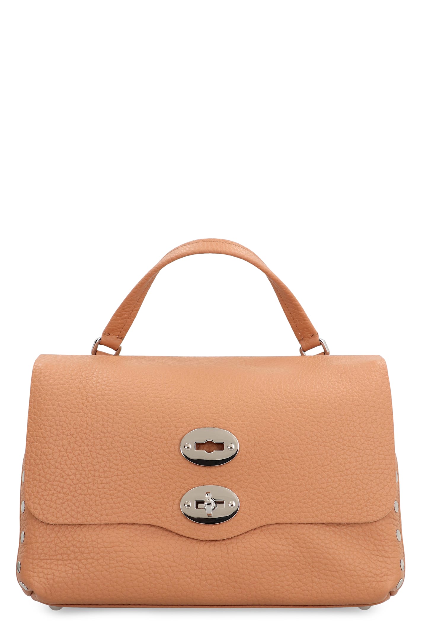 Zanellato Postina Daily Baby Leather Bag In Brown