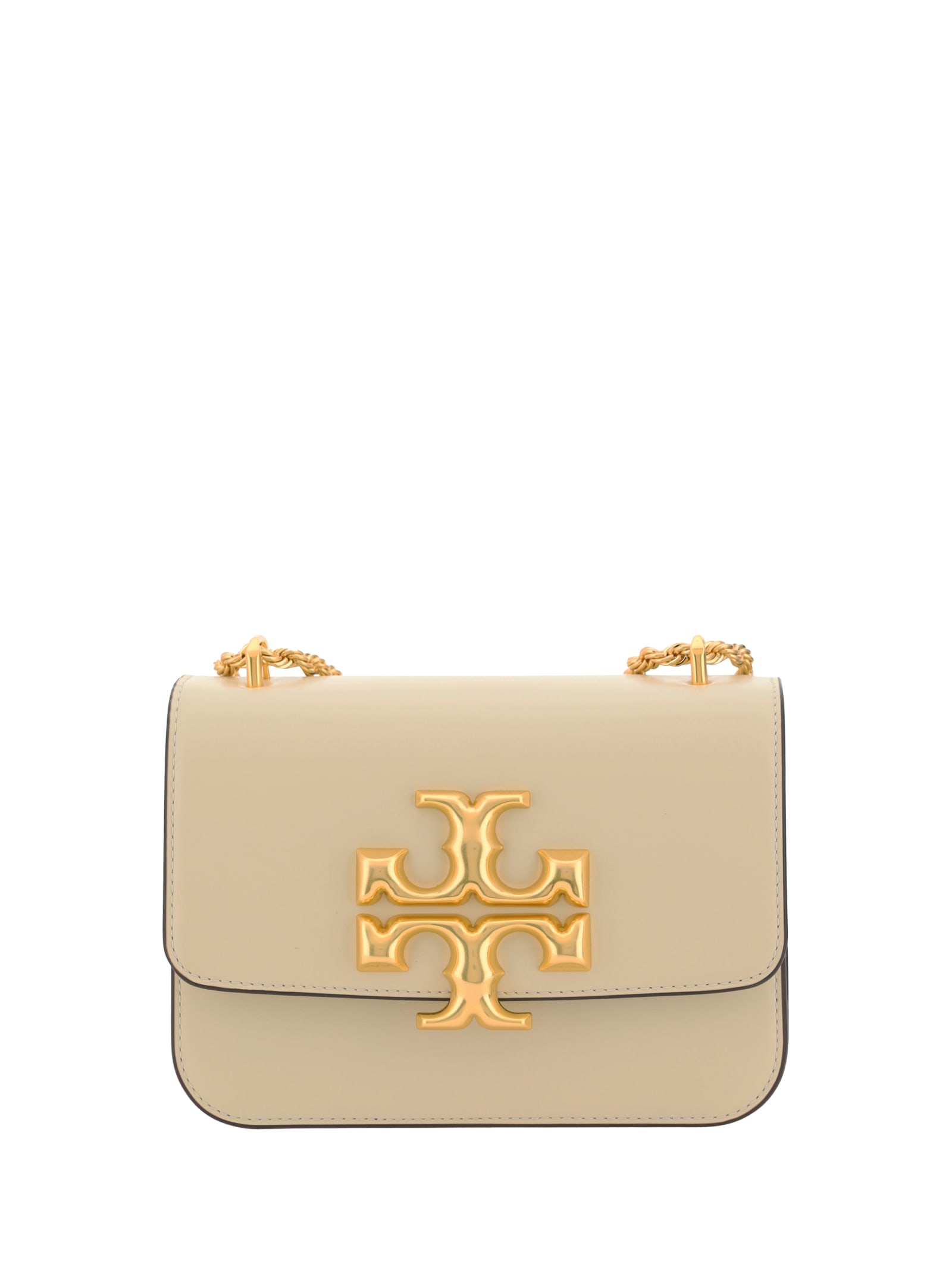 Shop Tory Burch Eleanor Small Shoulder Bag In New Cream