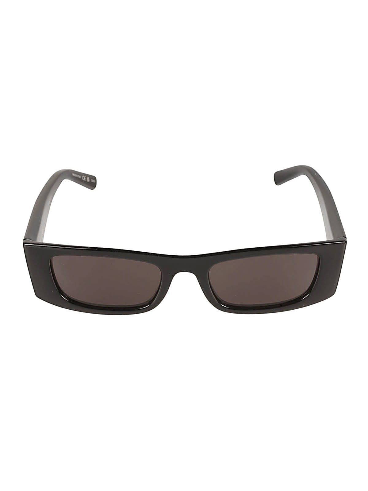 SAINT LAURENT RECTANGULAR FRAME LOGO SUNGLASSES