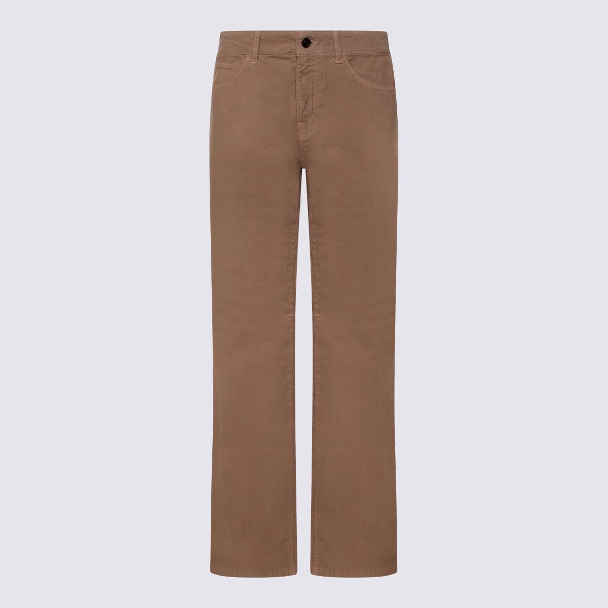 The Row Light Pebble Cotton Carlyl Jeans In Brown