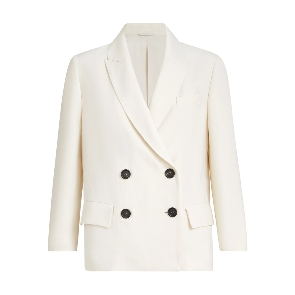 Brunello Cucinelli Jacket In Neutral