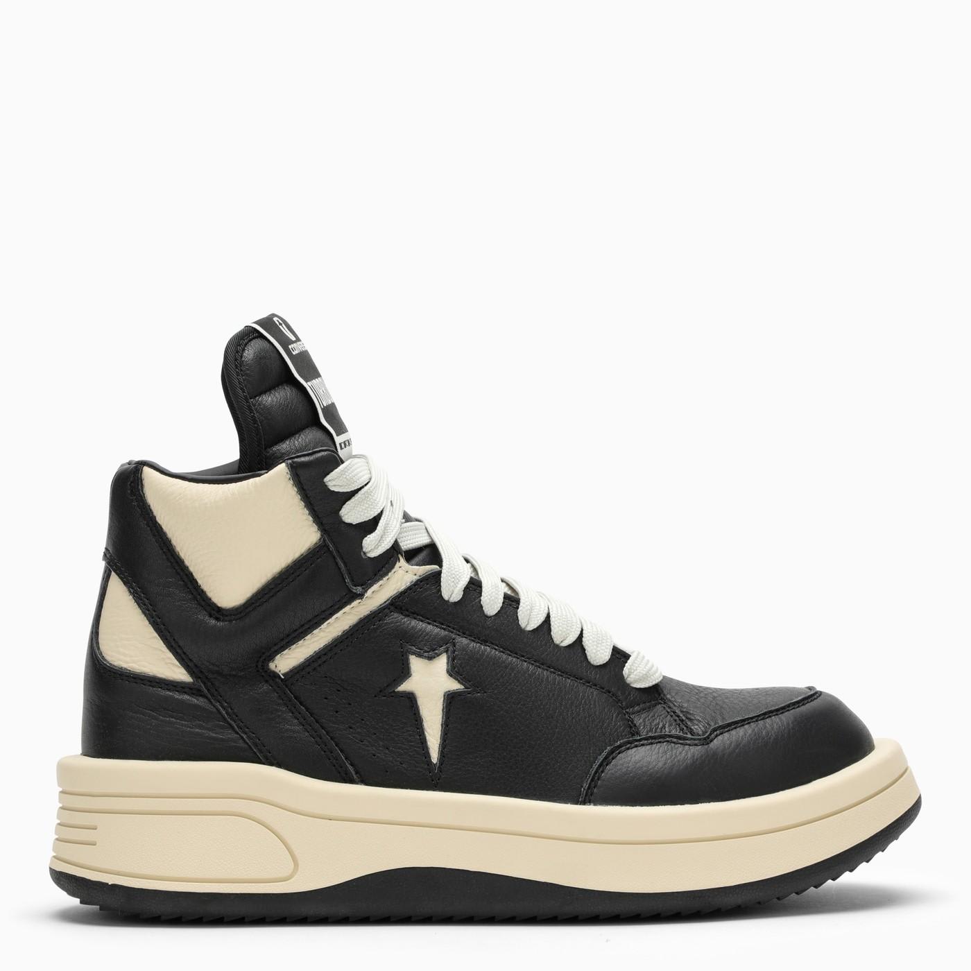 Shop Drkshdw Sneaker Converse X Turbowpn In Black\/natural In Black/natural