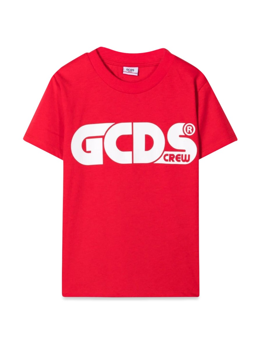 Gcds Kids' Jersey T-shirts Boy In Red