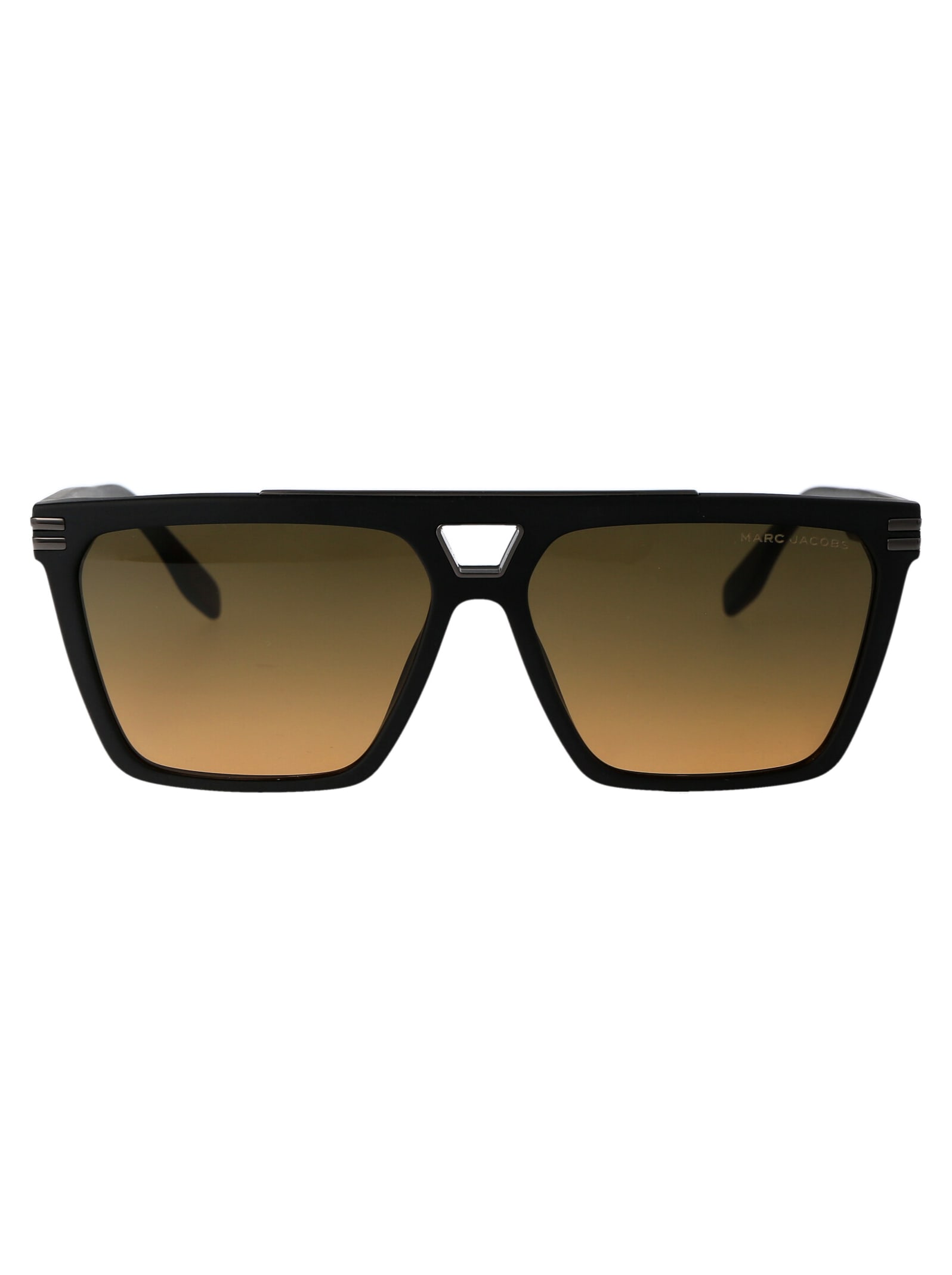 Shop Marc Jacobs Marc 717/s Sunglasses In 003se Matte Black
