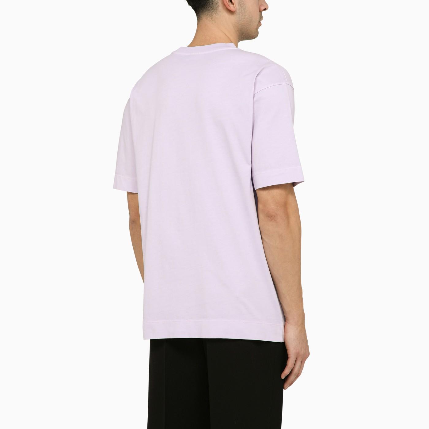 Shop Dries Van Noten Heli T-shirt Light Lilac In Light Liliac