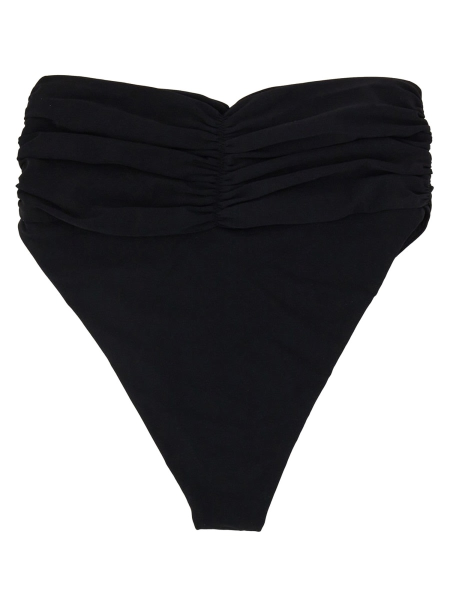 Shop Magda Butrym High Waist Swimsuit In Black