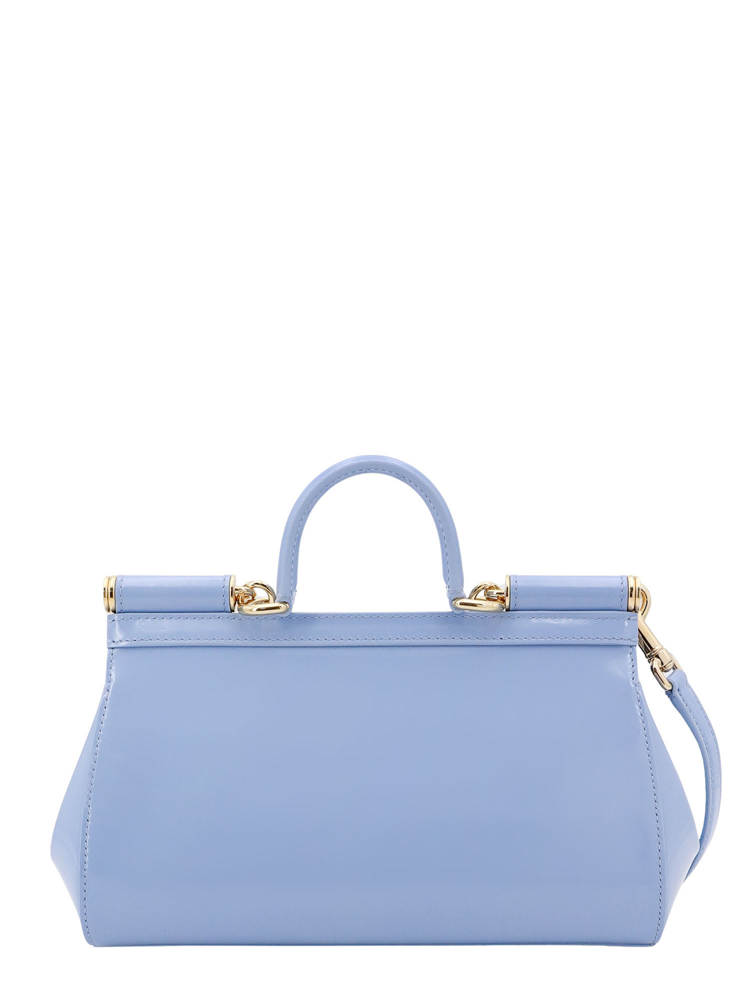 Shop Dolce & Gabbana Sicily Handbag In Blue