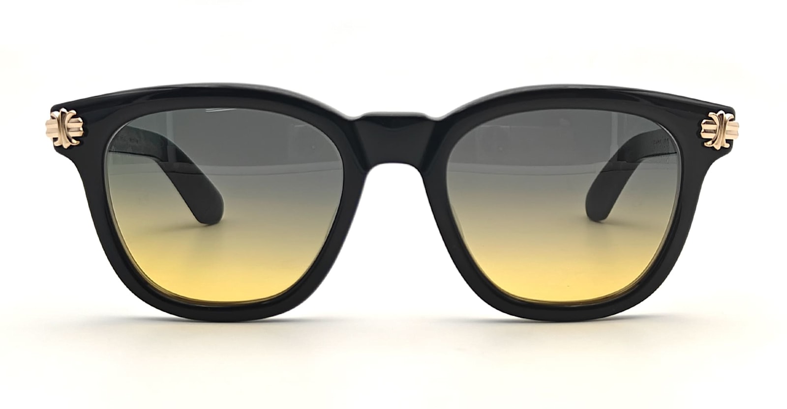 Smoke Show - Black / 18k Gold Sunglasses