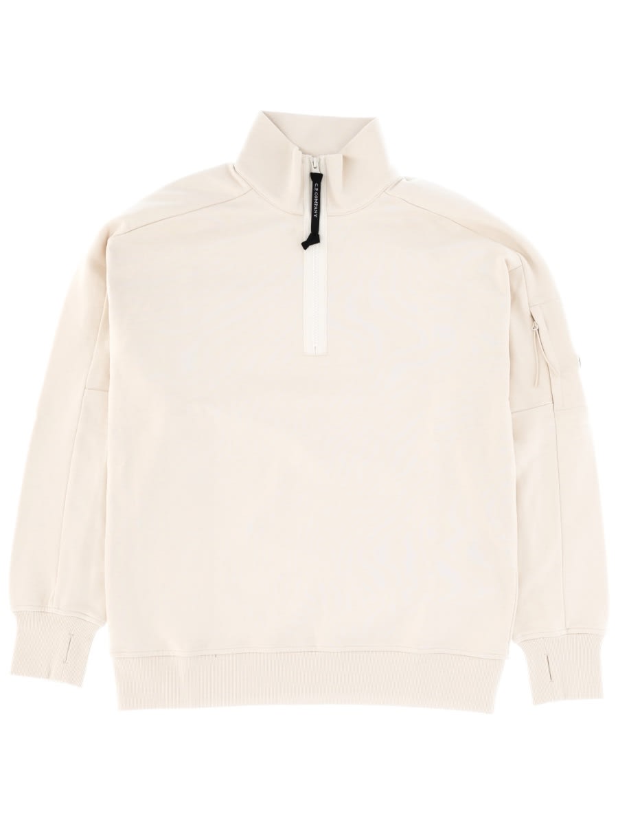 C.p. Company C. P. Company Zip Sweatshirt. In Multi