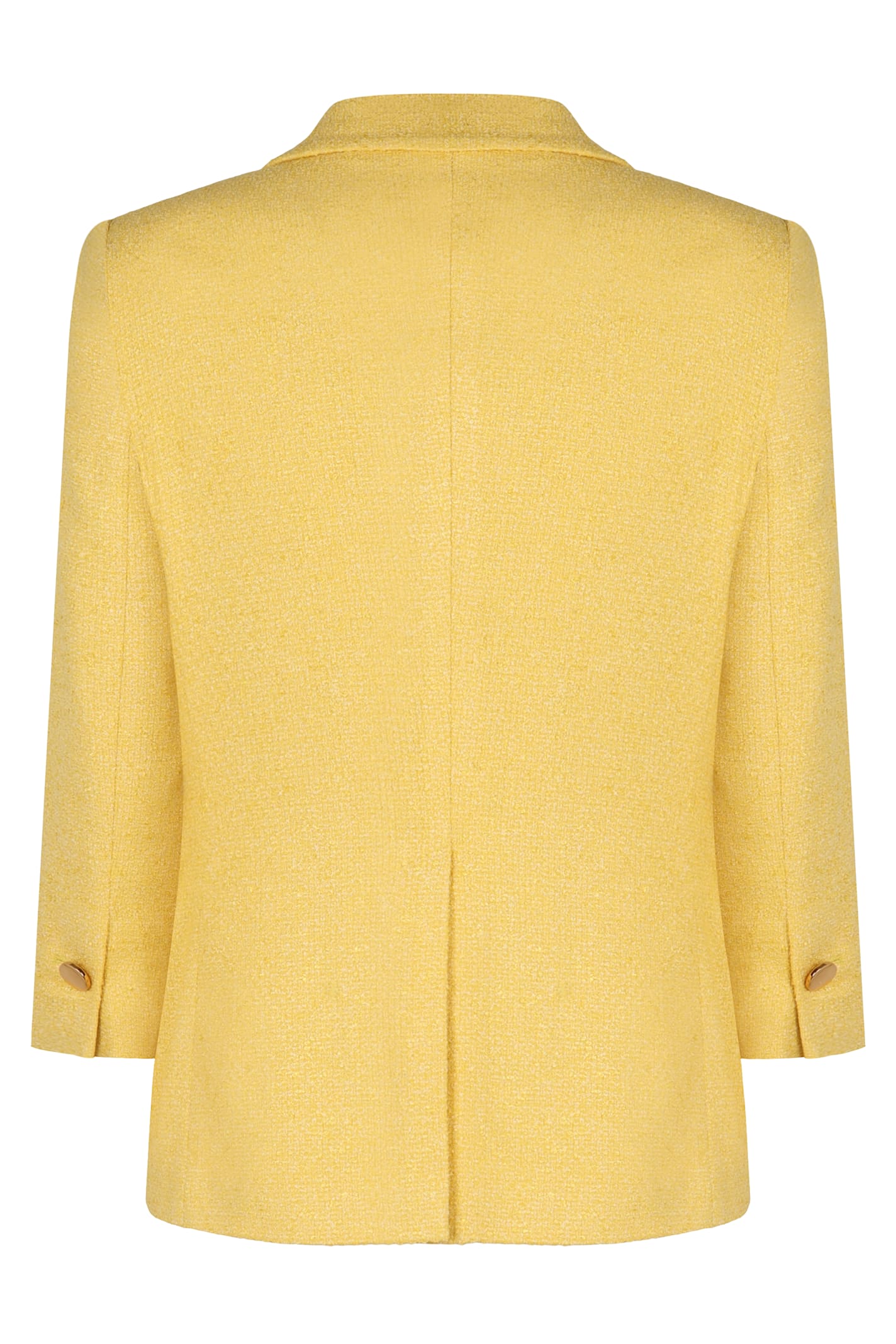 Tagliatore Single-breasted Two-button Jacket In Yellow