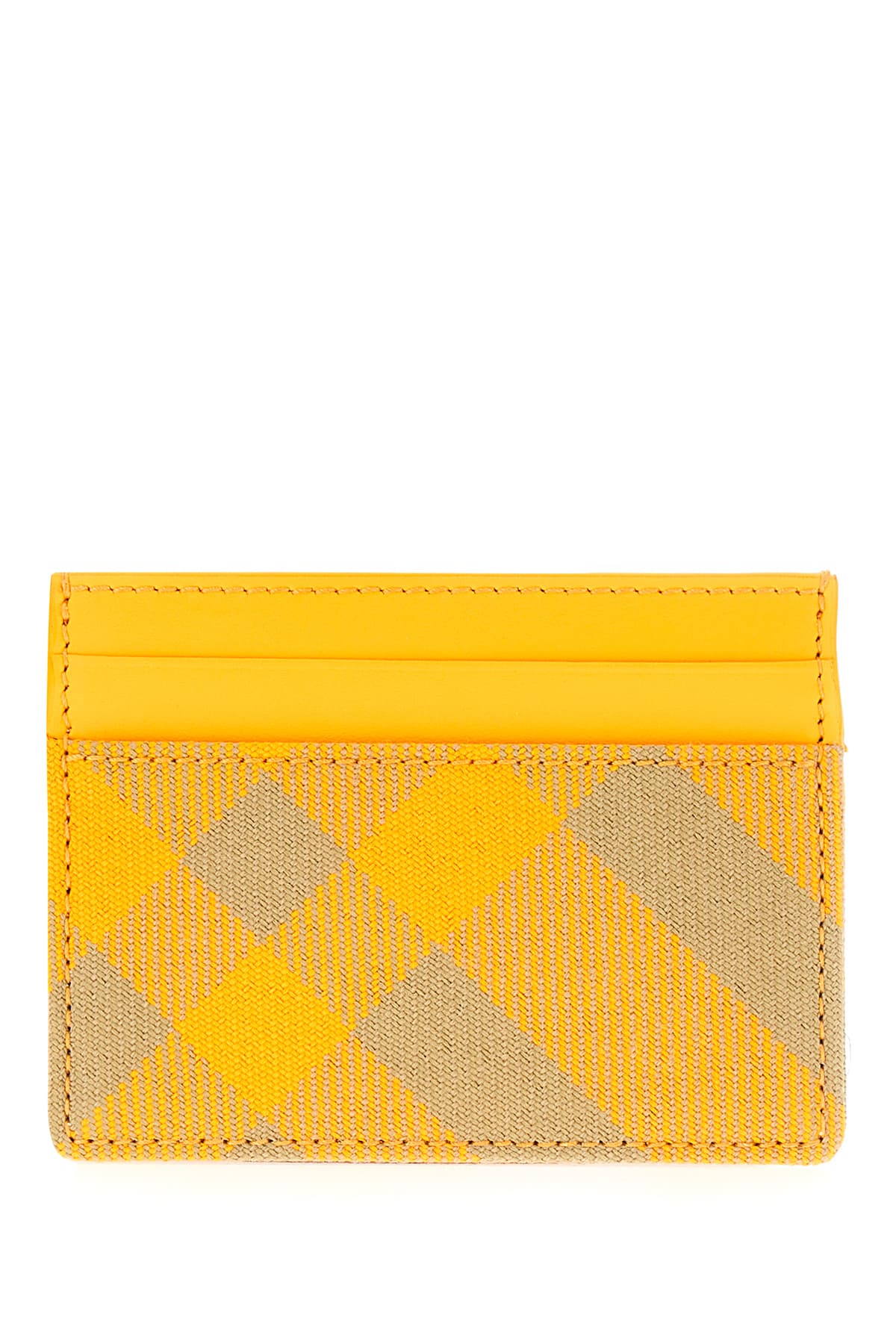 Shop Burberry Printed Polyester Blend Card Holder In Hunter