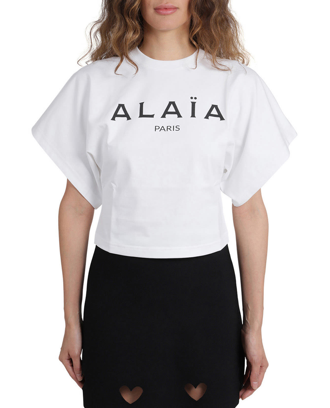 Alaia White Logo T-shirt