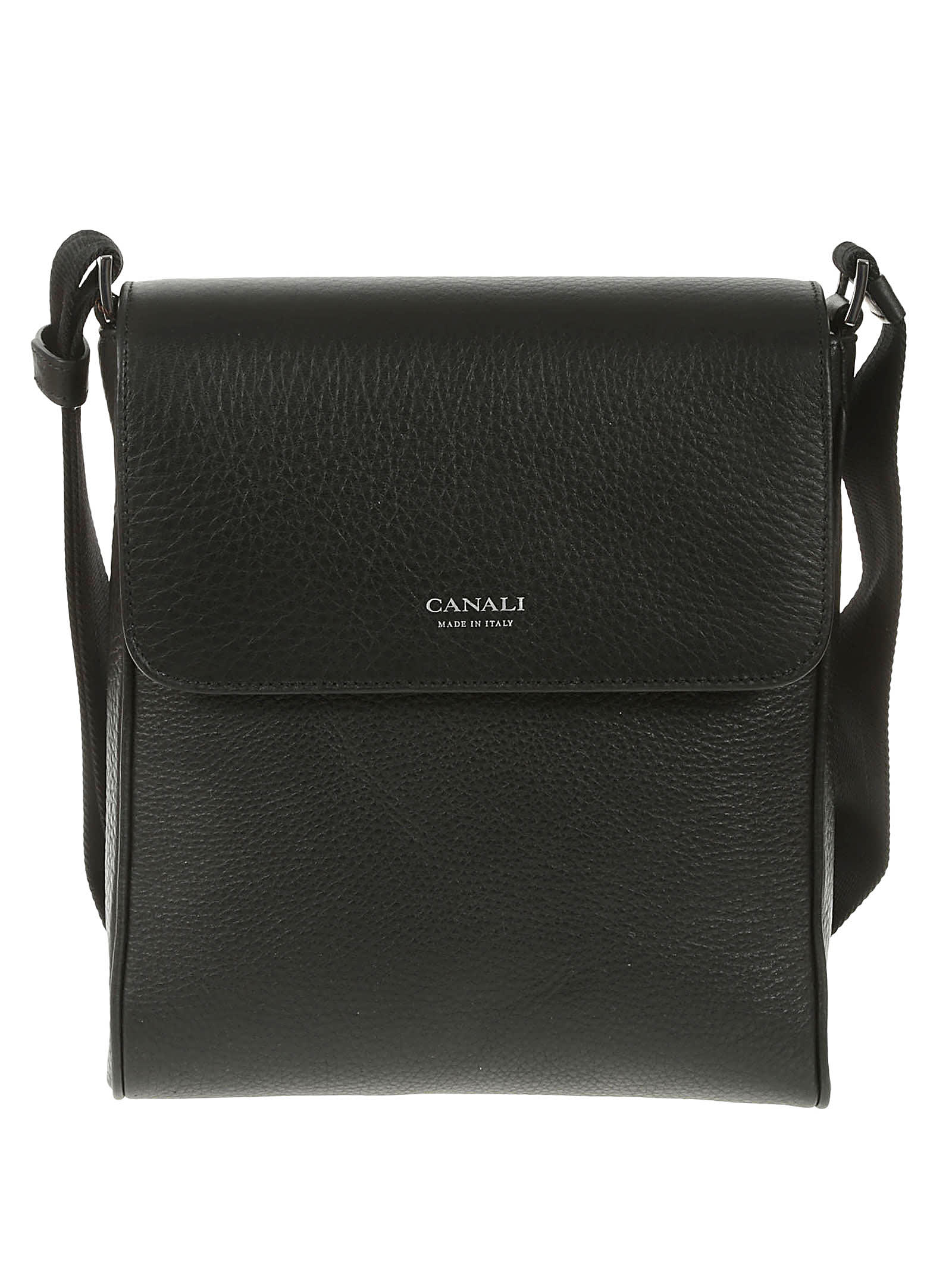 Canali Sholder Bag In Black
