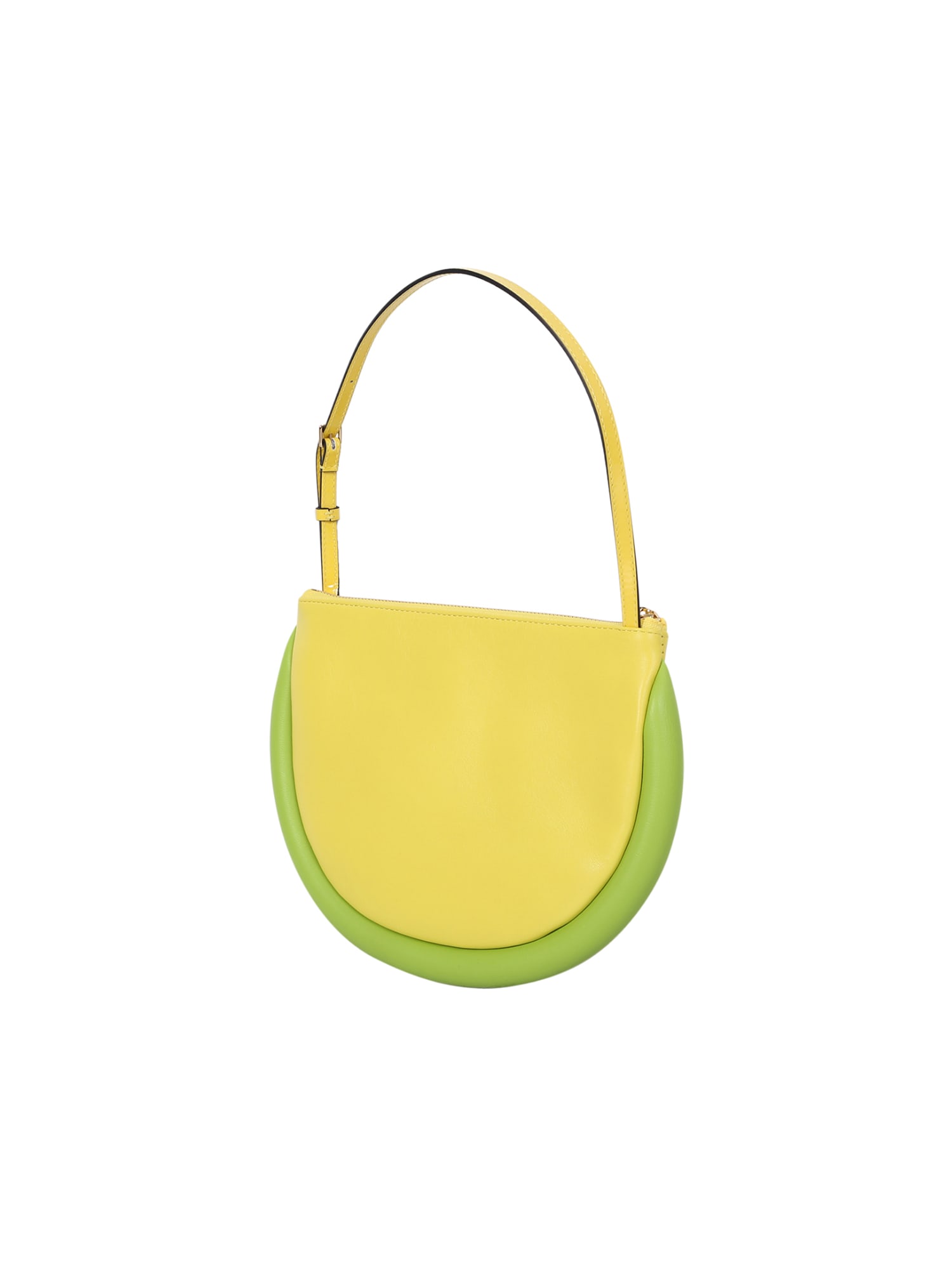 Shop Jw Anderson Bumper Moon Lime/ Yellow Bag