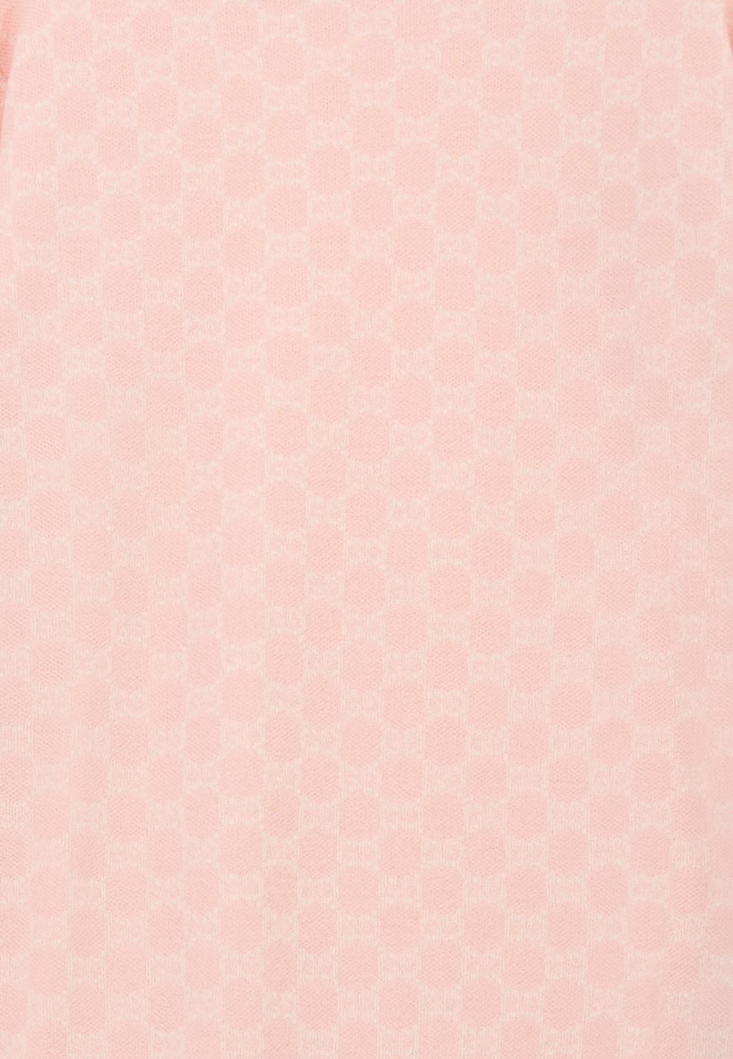 Gucci Pink Sweater For Girl With Gg Motif In Pink